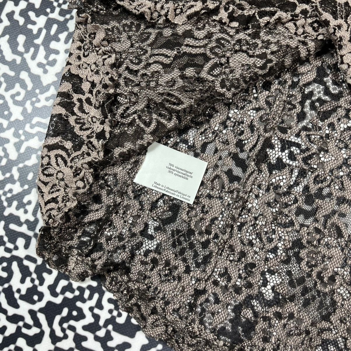 Laura Ashley Vintage Y2K Laura Ashley Floral Mesh Retro Sexy Catdigan Size XL / US 12-14 / IT 48-50 - 15 Thumbnail