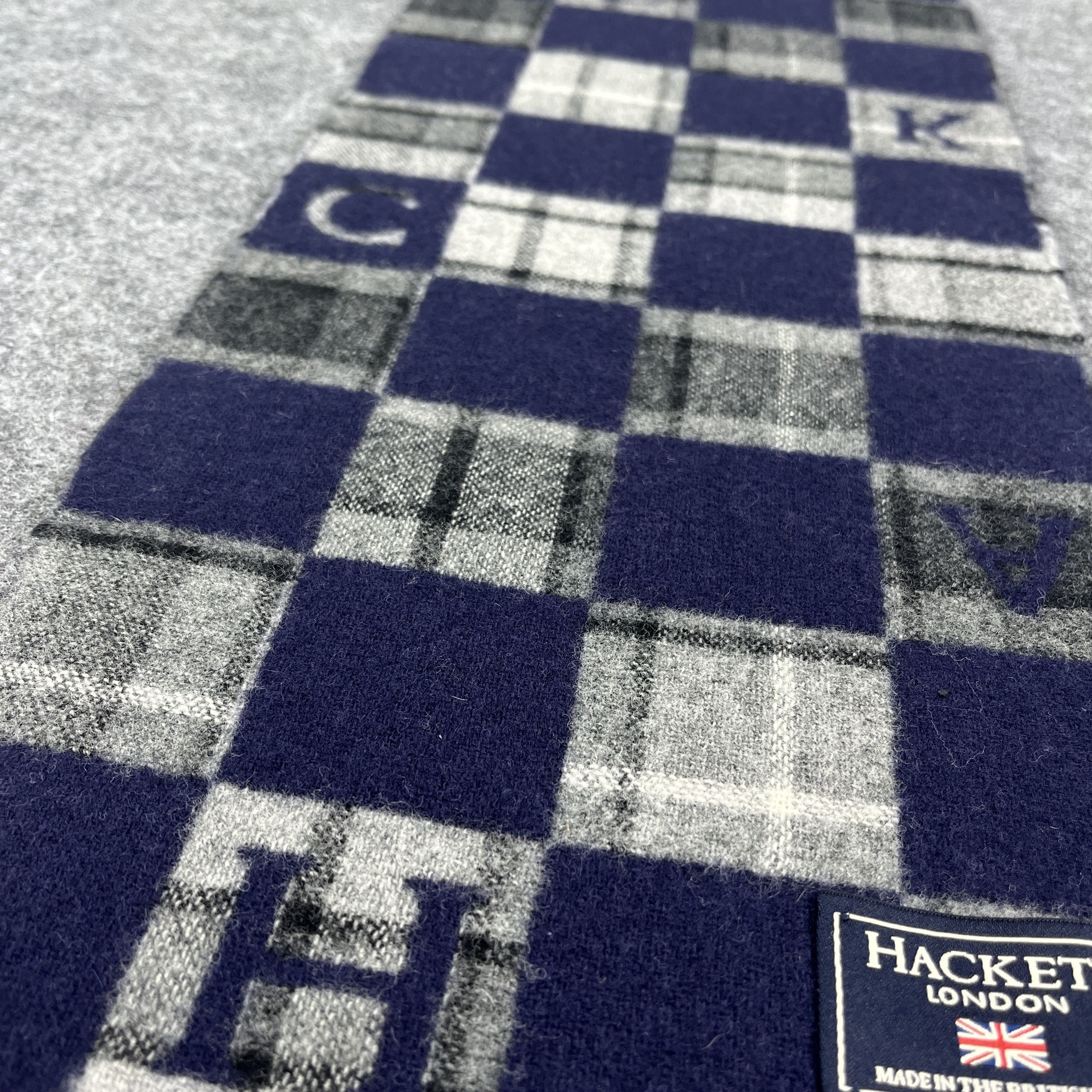 Hackett × Vintage Hackett Scarf / Muffler / Neckwear T1029 Size ONE SIZE - 9 Thumbnail
