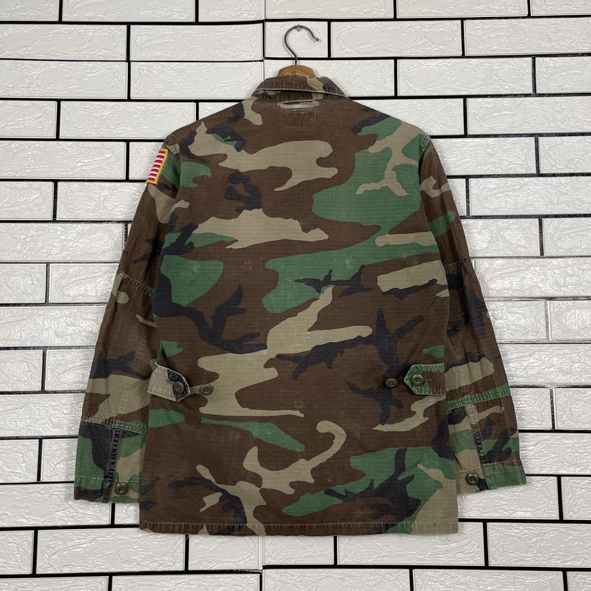 Other Vintage Nato US Army Camo Combat Jacket Size US XS / EU 42 / 0 - 7 Thumbnail