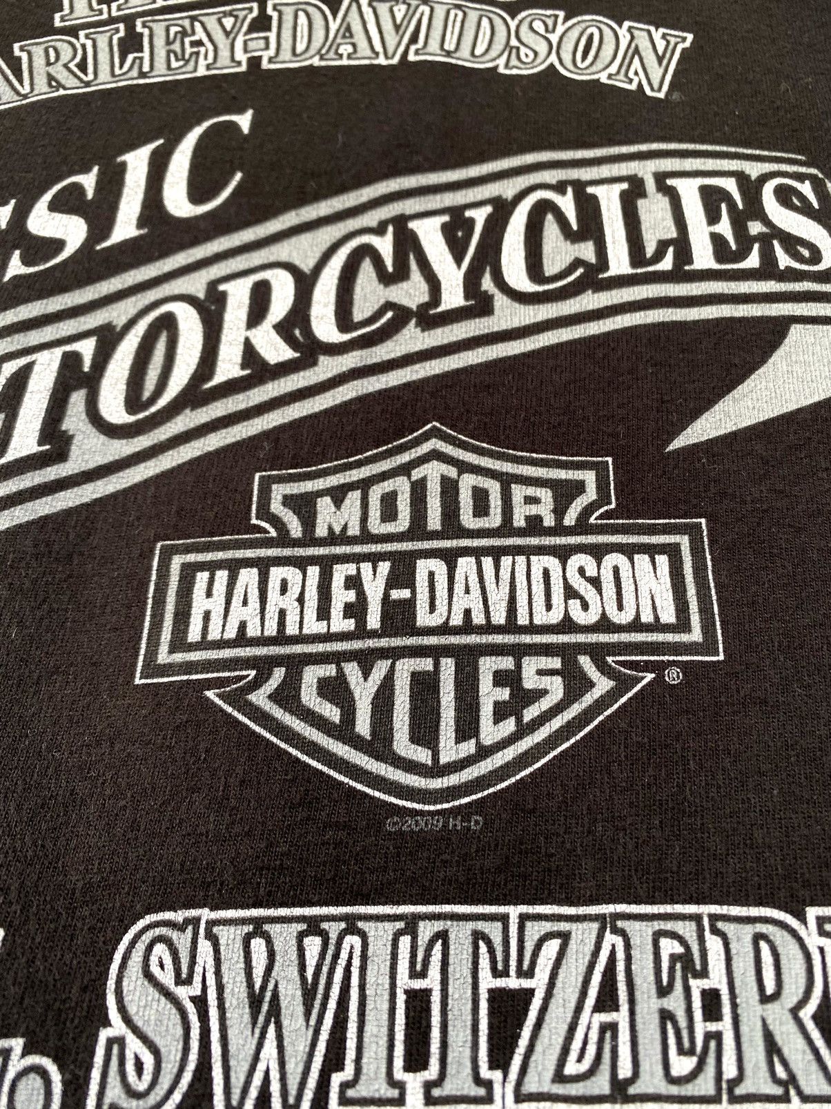 Harley Davidson Vintage Harley Davidson Trimoto Tee Shirt Y2K Hype Size US XL / EU 56 / 4 - 10 Thumbnail