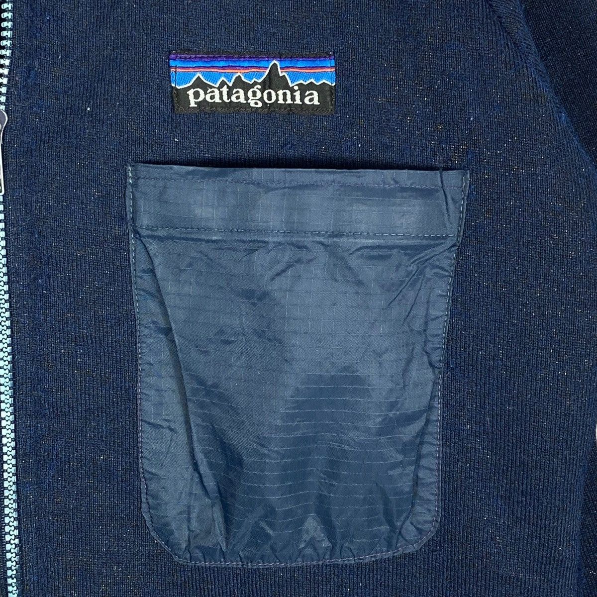 Patagonia × Vintage Vintage 70s Patagonia Deep Pile Full Zip Fleece Sweater Size US M / EU 48-50 / 2 - 10 Thumbnail