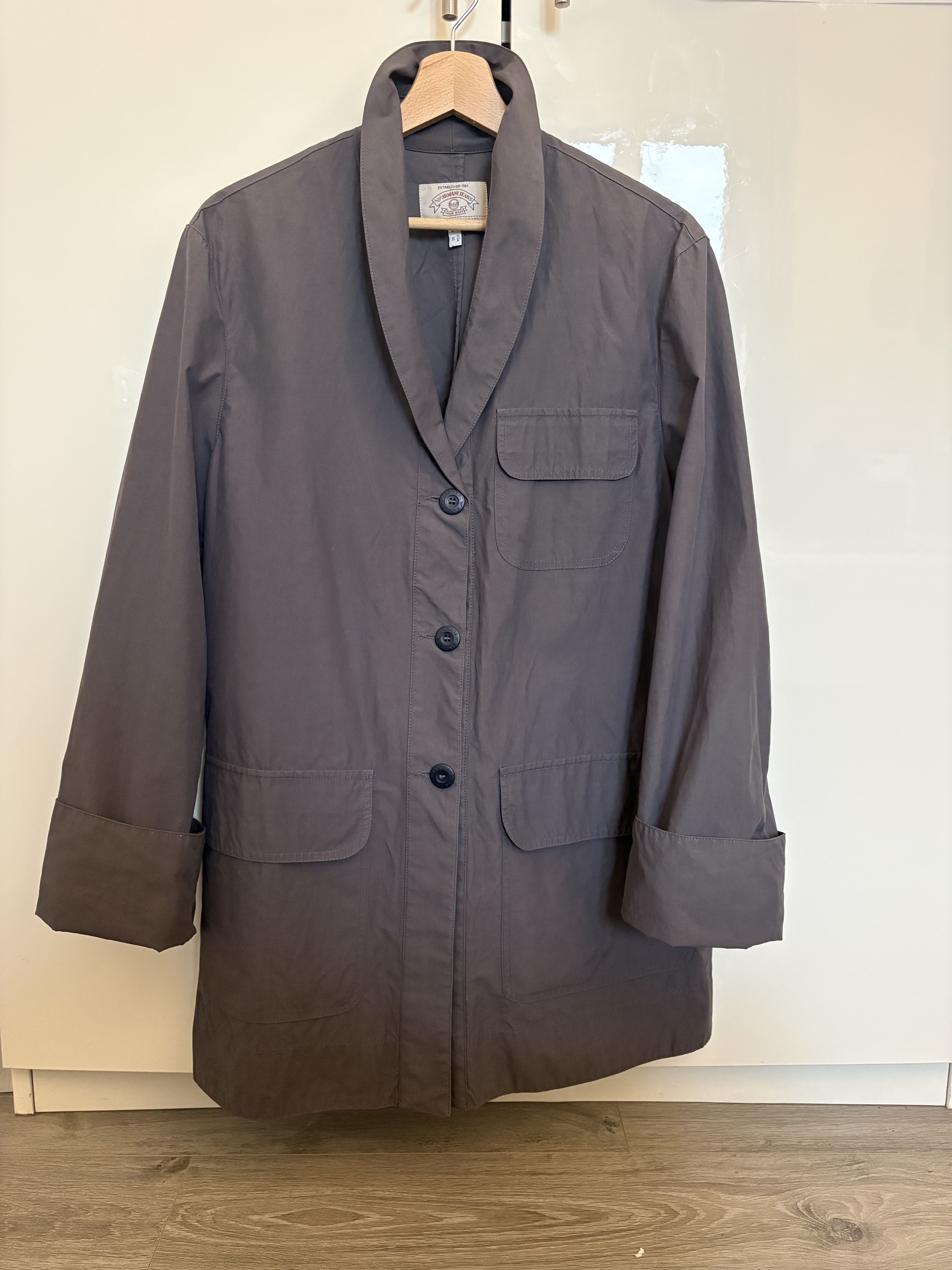 Armani Armani Jeans Coat Size US S / EU 44-46 / 1 - 1 Thumbnail