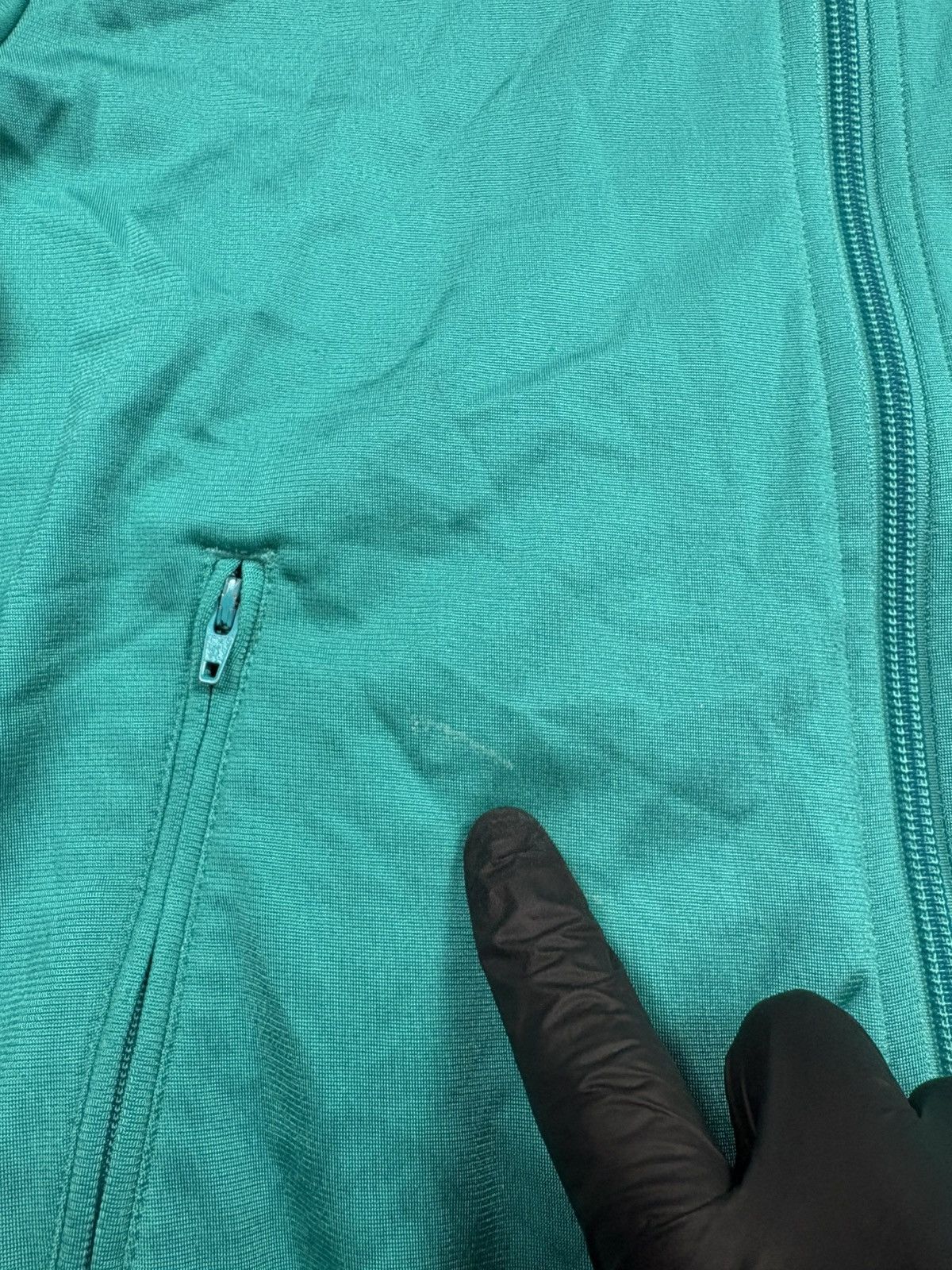 Adidas Vintage Adidas Originals Green Trefoil Track Jacket Size 36 Size XS / US 0-2 / IT 36-38 - 15 Thumbnail
