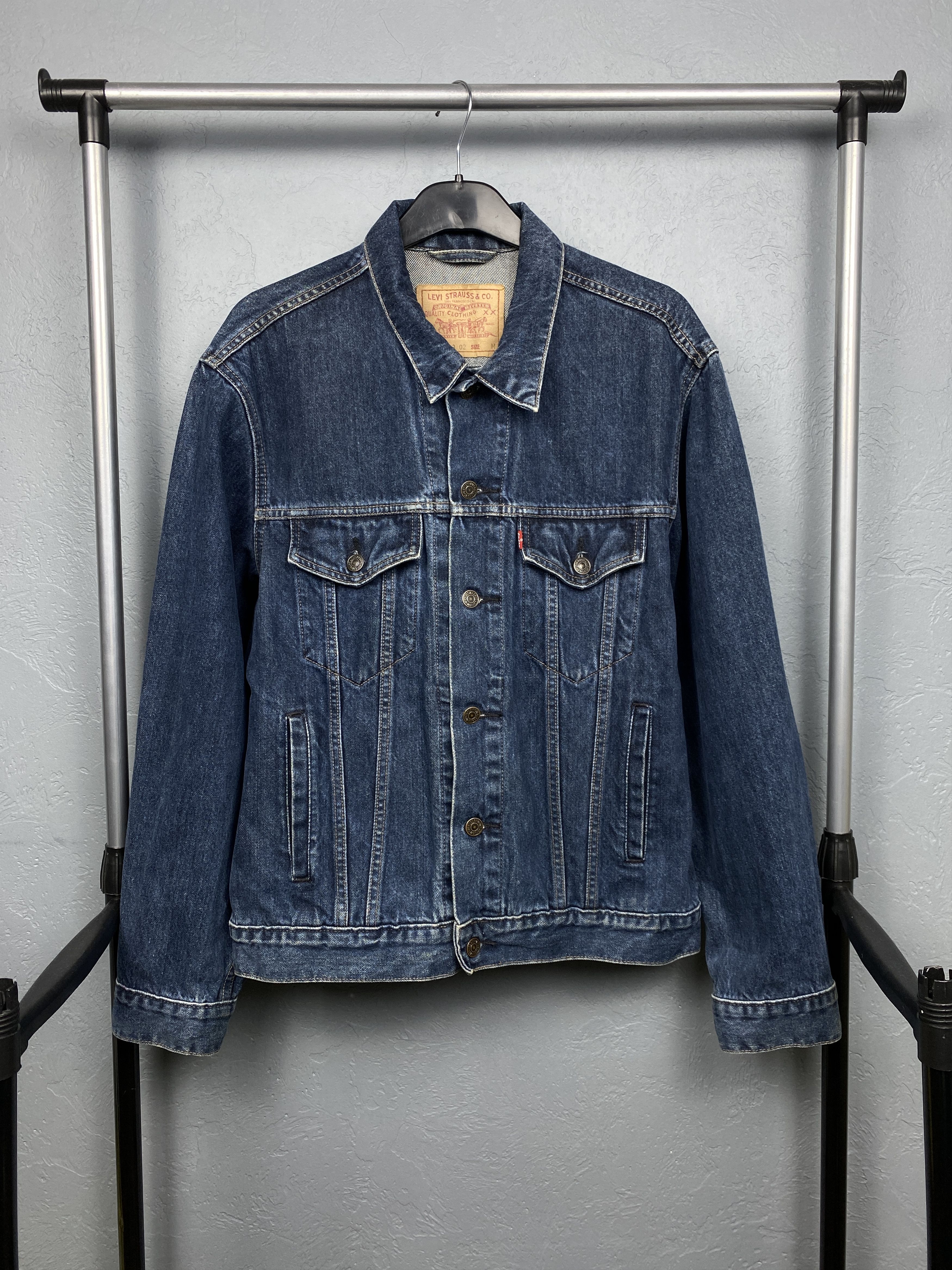 Levi's Levi's Vintage Mens Denim Jacket Y2K Jeans Size US M / EU 48-50 / 2 - 1 Thumbnail