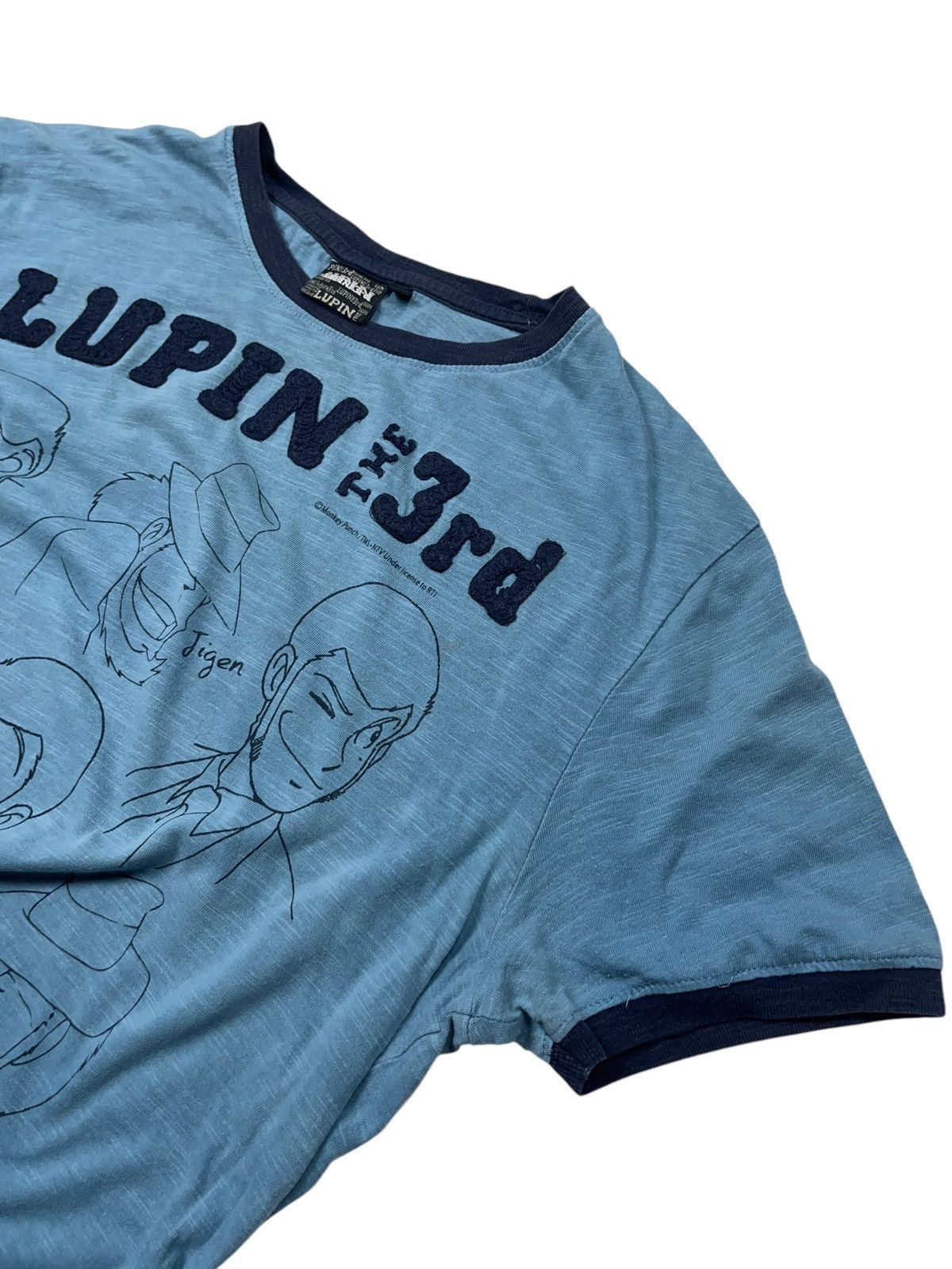Anime × Vintage Vintage y2k Lupin The 3rd Anime T-shirt Size US M / EU 48-50 / 2 - 4 Thumbnail