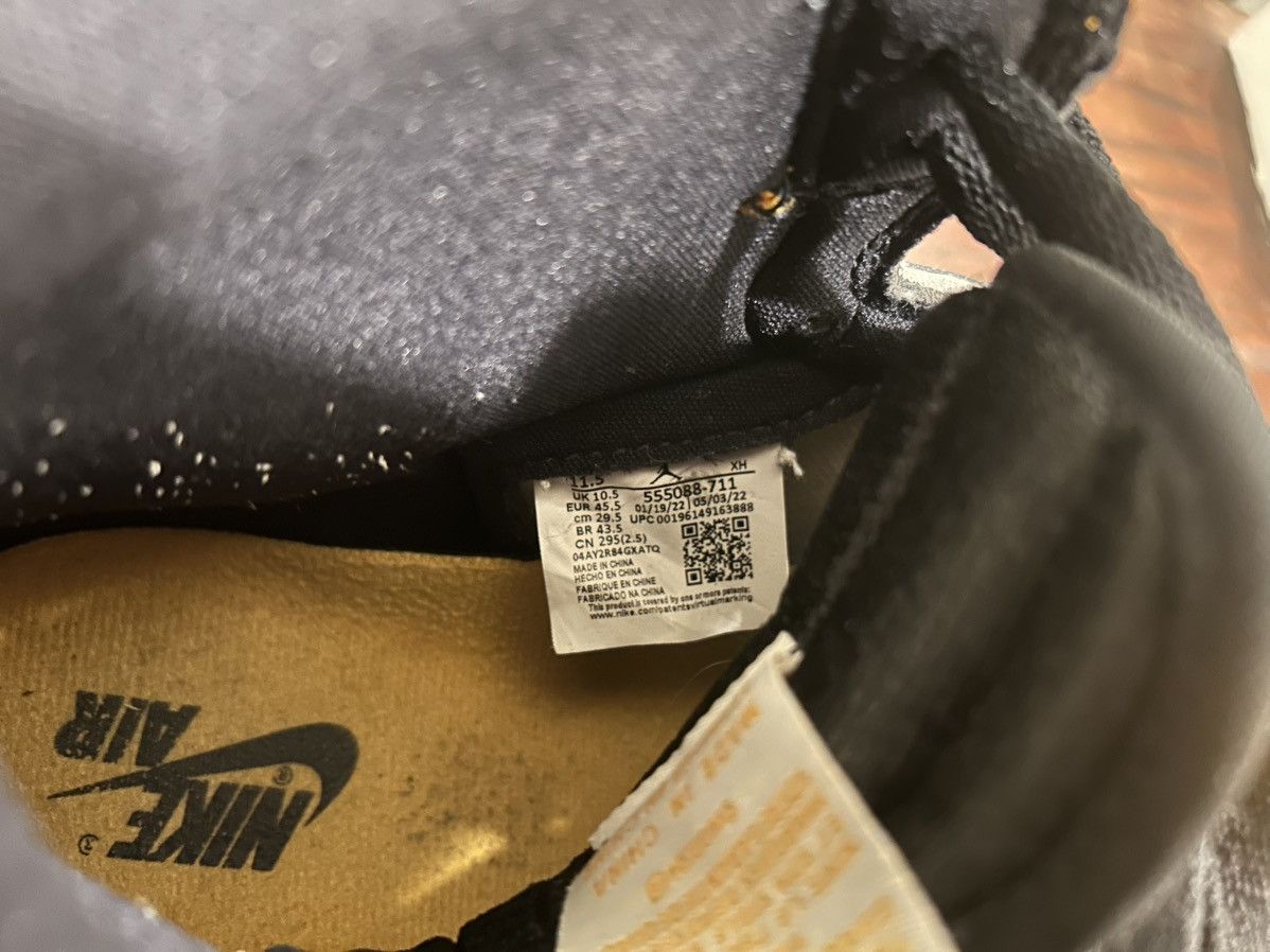 Nike Jordan 1 Taxi Retro OG Size US 11.5 / EU 44-45 - 7 Thumbnail