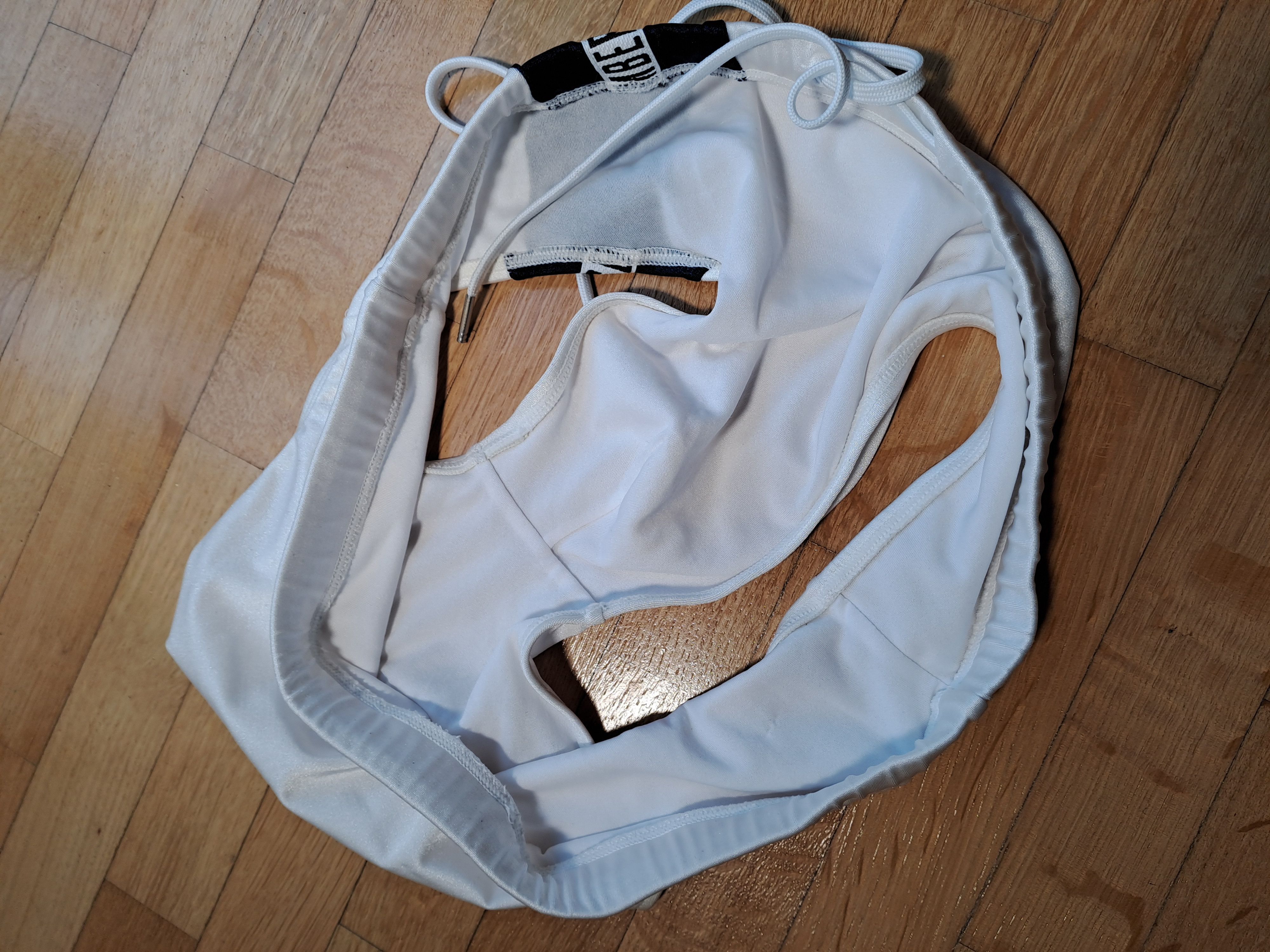 Dirk Bikkembergs Bikkembergs white slip swimsuit L large Size US 34 / EU 50 - 8 Thumbnail