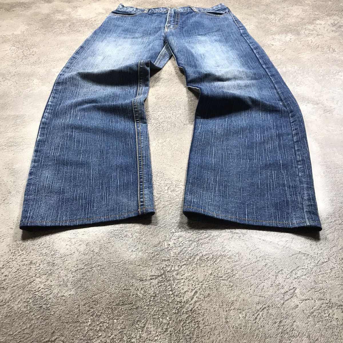 Vintage Vintage 90s Faded Distressed Baggy Jeans Grunge Skate 30 Size 30" / US 8 / IT 44 - 1 Thumbnail