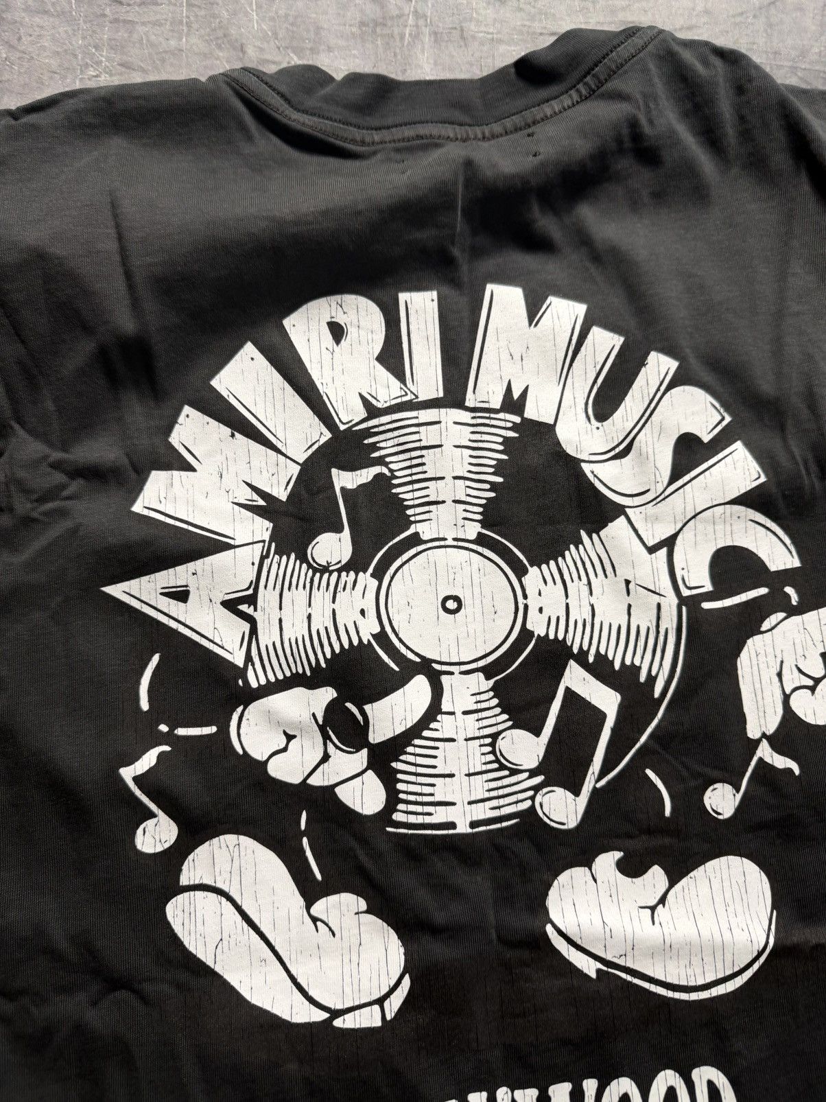 Amiri Amiri Music Record T-Shirt Size US XL / EU 56 / 4 - 5 Thumbnail