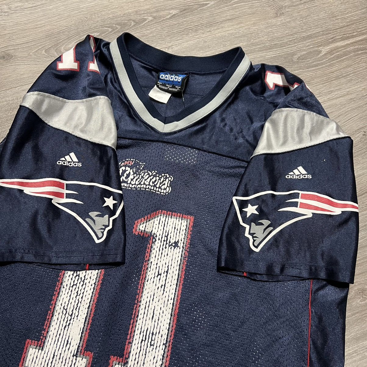 NFL Vintage adidas Drew Bledsoe Patriots football jersey nfl Size US L / EU 52-54 / 3 - 5 Thumbnail