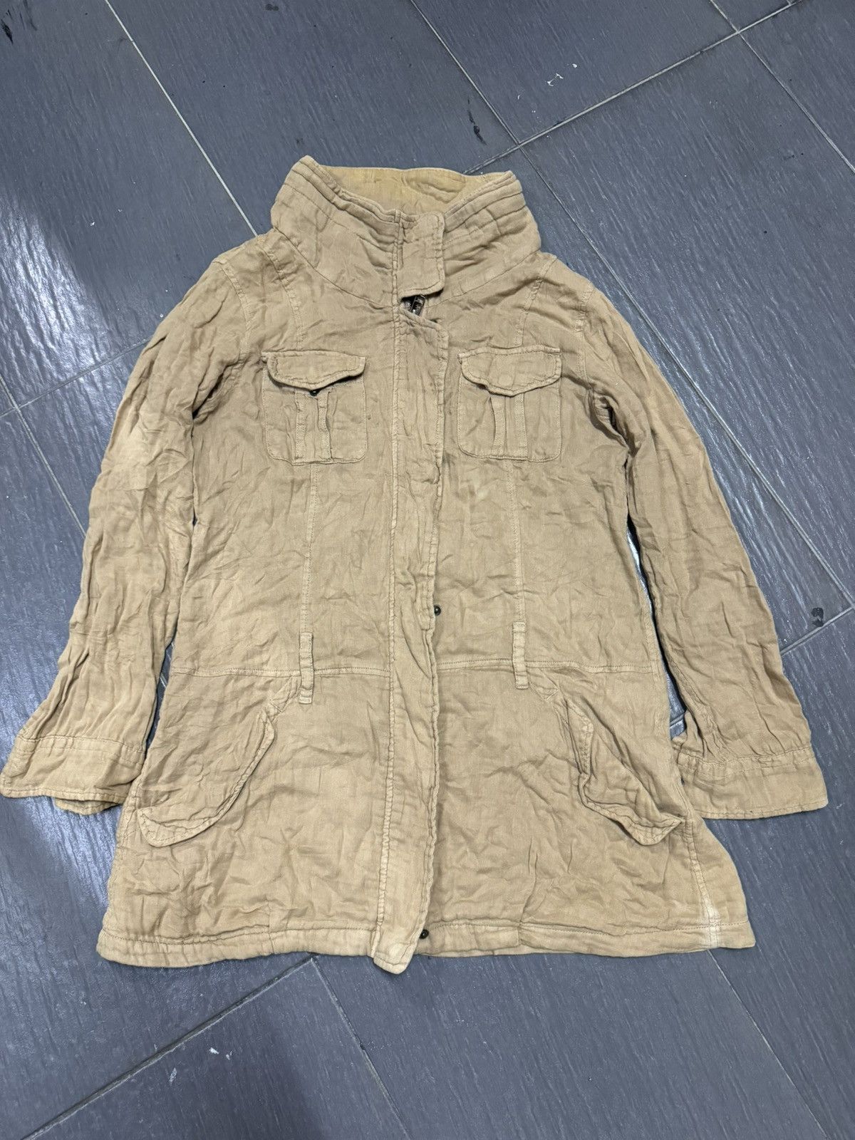 Seditionaries PURPLE & YELLOW LIGHT MILITARY JACKET Size M / US 6-8 / IT 42-44 - 1 Thumbnail