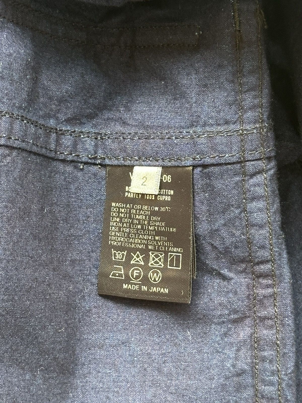The Viridi-anne Indigo Cotton Lightweight Blazer Size US M / EU 48-50 / 2 - 3 Thumbnail