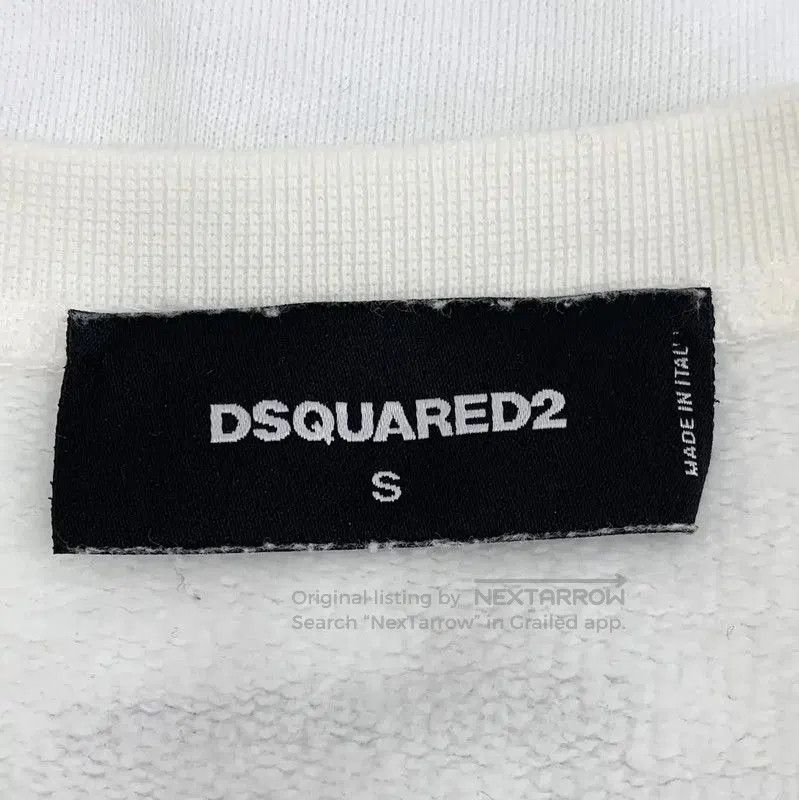 Dsquared2 DSQUARED2 White Cotton Sweatshirt for Women . Size S / US 4 / IT 40 - 5 Thumbnail