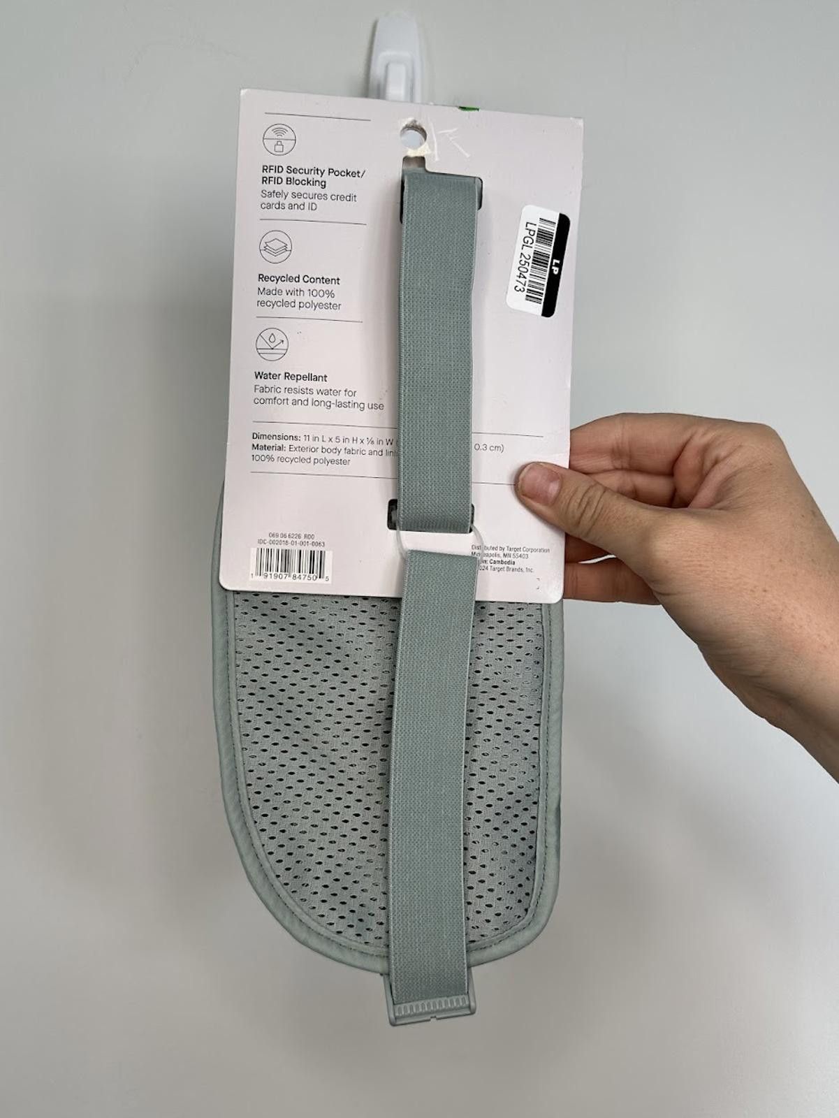 Other Open Story RFID Blocking Waist Pouch in Puritan Gray Size ONE SIZE - 2 Thumbnail