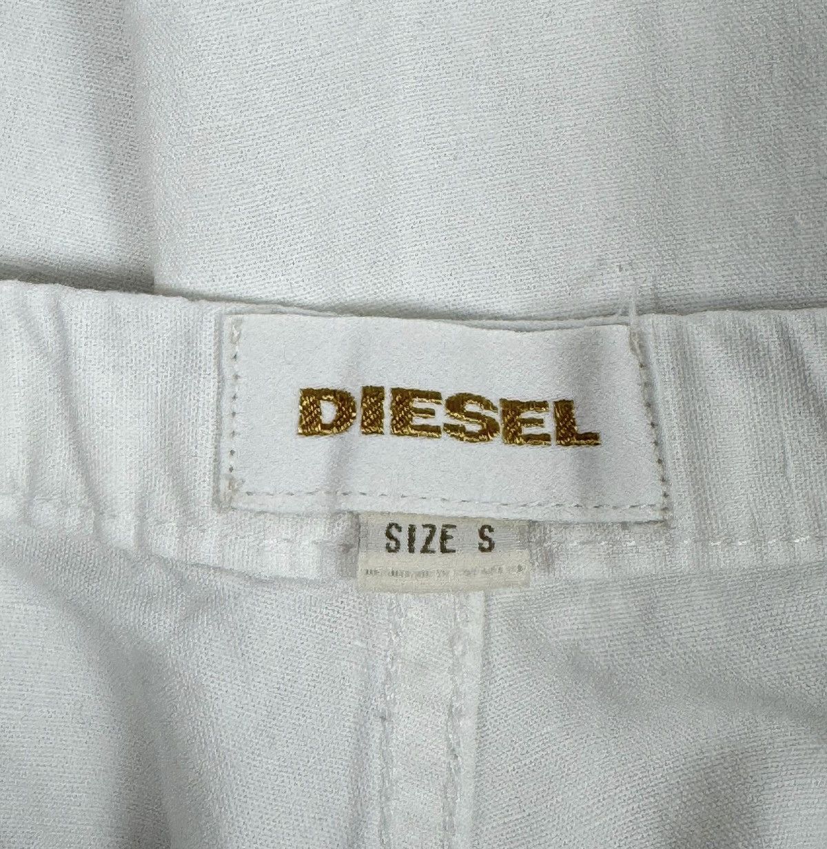 Diesel × Vintage Diesel Vintage Y2K Linen Pants size S Size 26" / US 2 / IT 38 - 9 Thumbnail