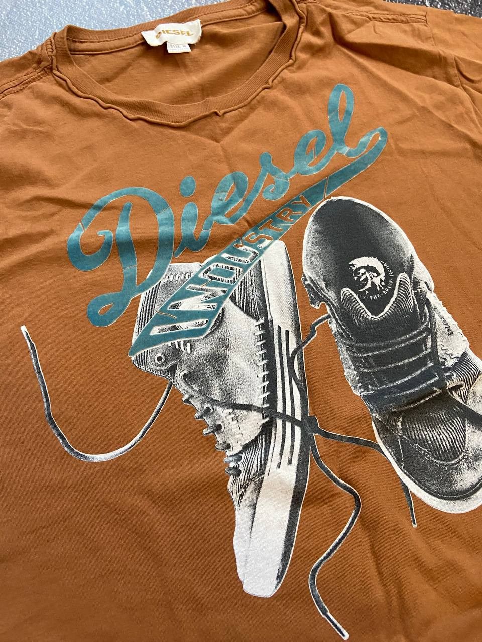 Diesel Diesel big print tee Size US M / EU 48-50 / 2 - 2 Thumbnail