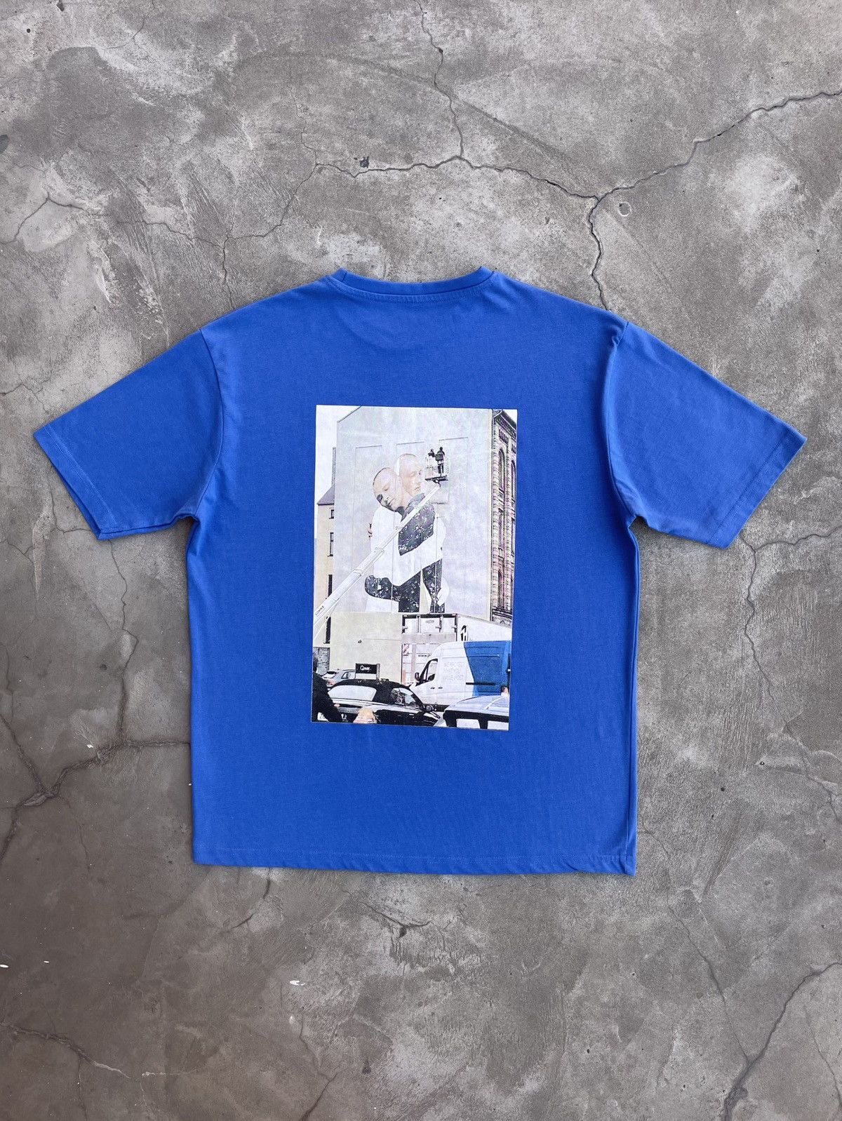 Other Re Do: Recycled Electric Blue T-Shirt Size US M / EU 48-50 / 2 - 2 Thumbnail