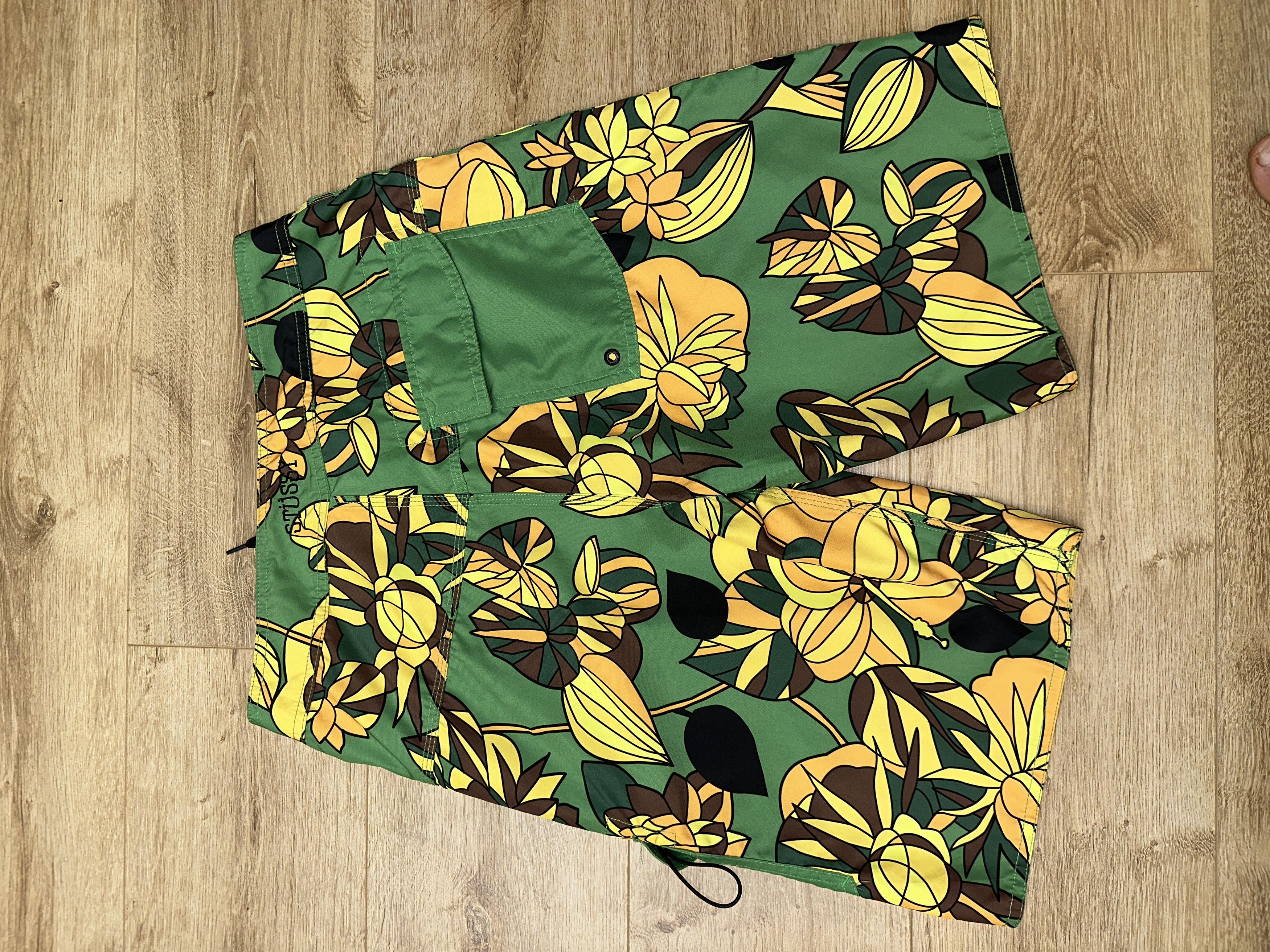 Stussy Stüssy Floral Beach Board Shorts Size 30 Surf Swim Tropical Size US 30 / EU 46 - 13 Thumbnail
