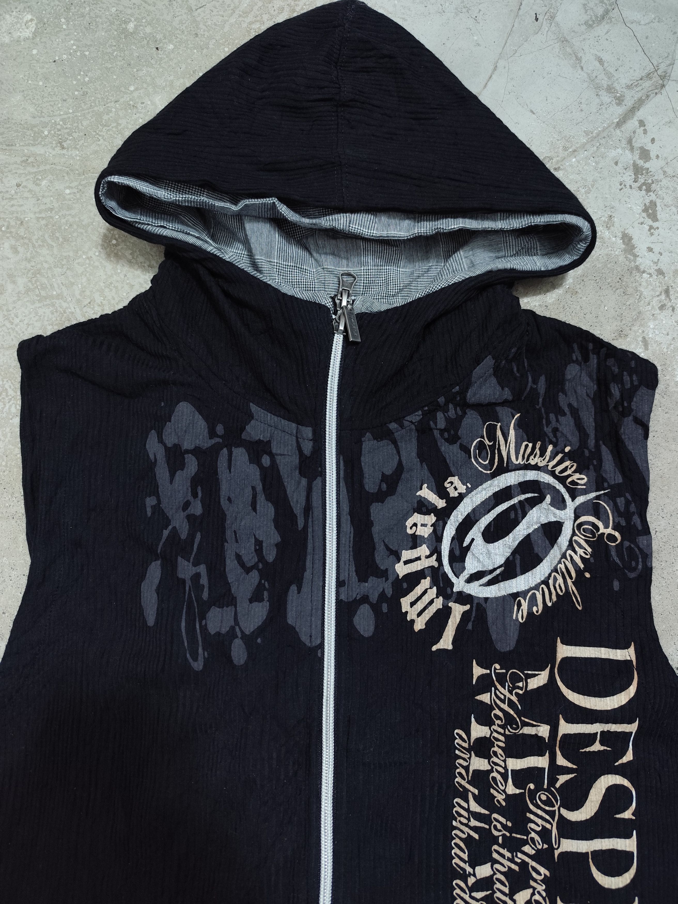 If Six Was Nine Ifsixwasnine style impala gothic poem double ziphood vest Size US M / EU 48-50 / 2 - 2 Thumbnail