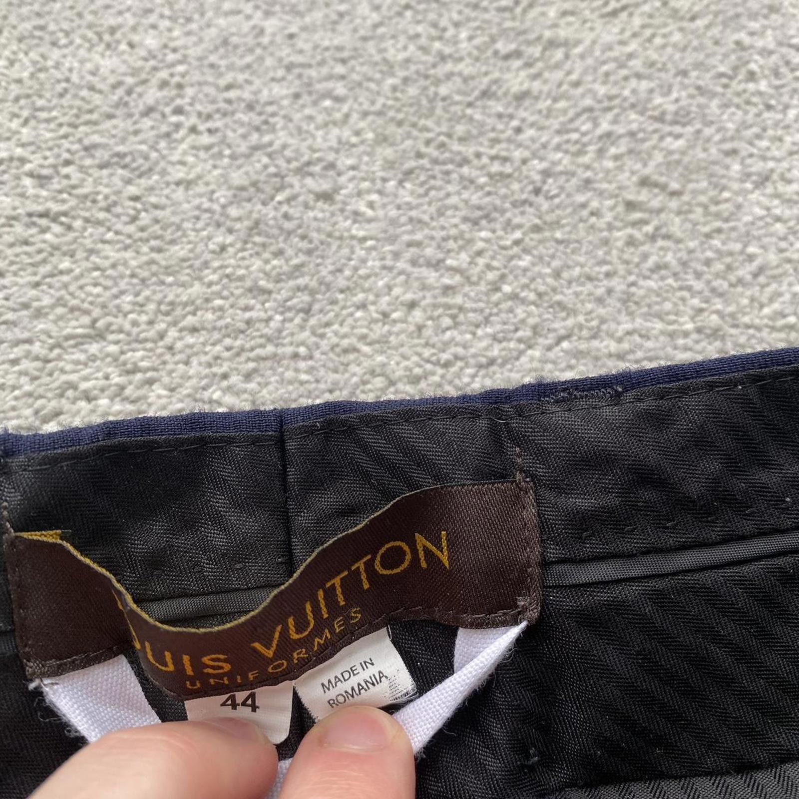 Louis Vuitton Louis Vuitton Uniform Wool Trousers Size US 28 / EU 44 - 6 Thumbnail