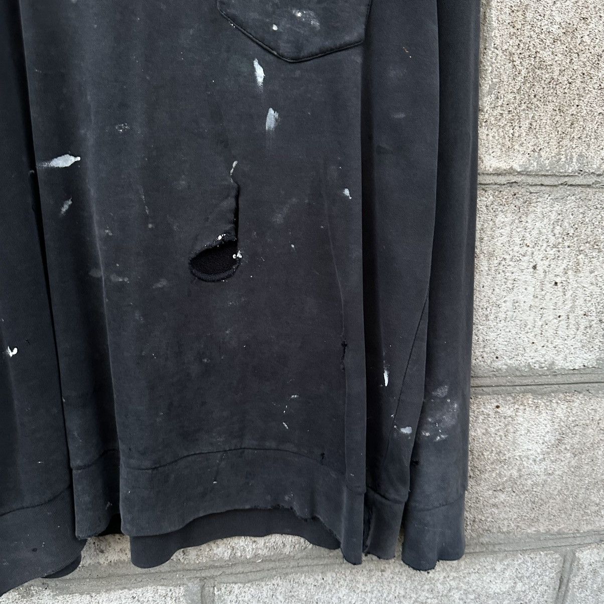 Carhartt Vintage Man’s Carhartt Sweatshirt Trashed Sun Faded Y2K 00s Size US XL / EU 56 / 4 - 4 Thumbnail