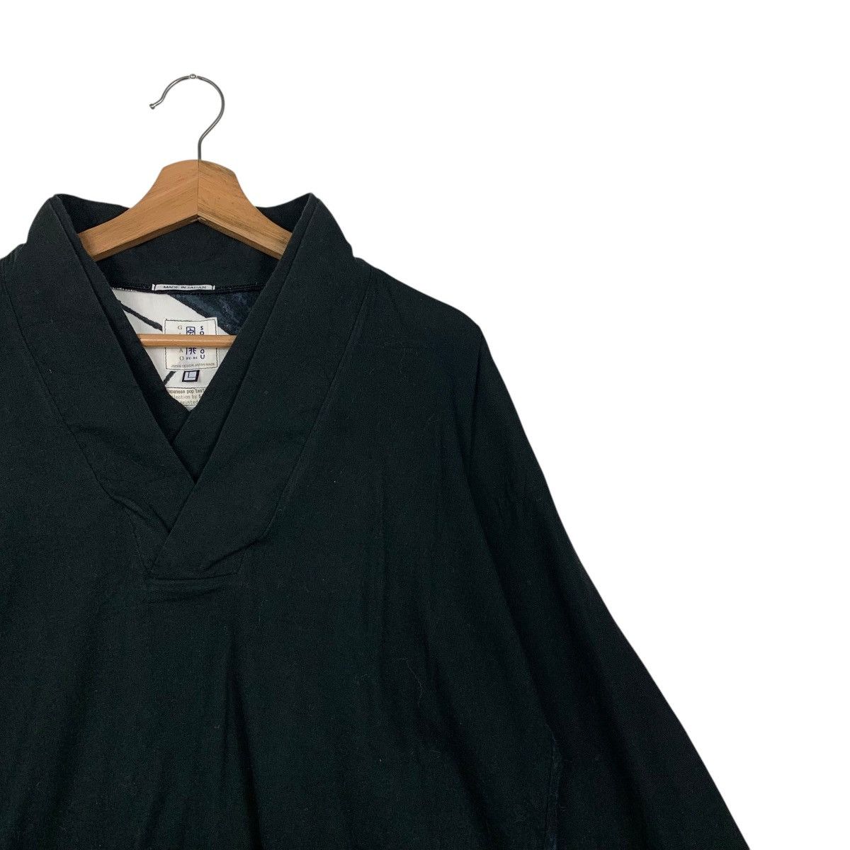 SOU SOU SOU SOU Gibao Pullover Kimono Shirt Made in Japan #2875-C130 Size US L / EU 52-54 / 3 - 5 Thumbnail