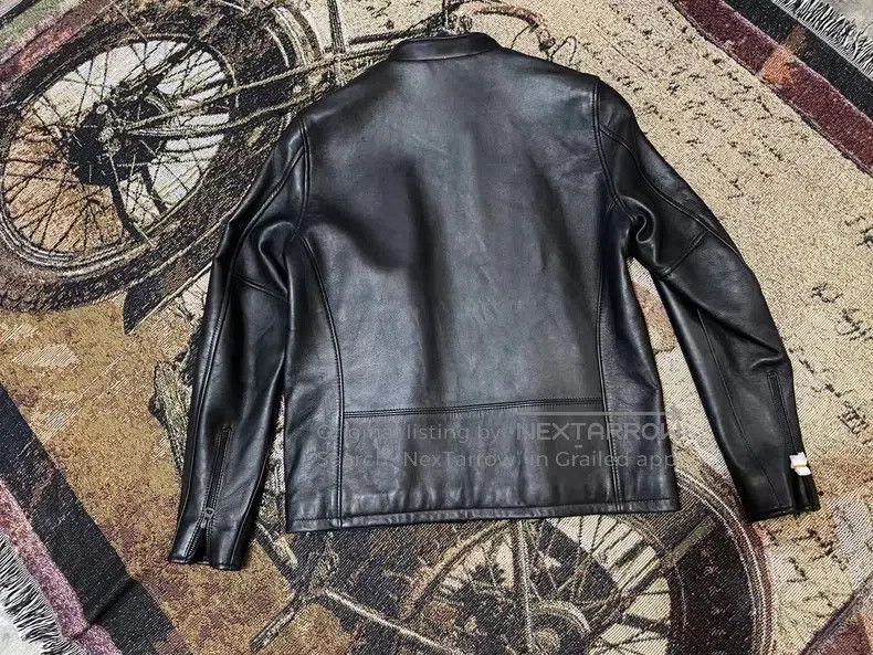 Schott Schott Sheepskin straight leather jacket Size US S / EU 44-46 / 1 - 2 Thumbnail