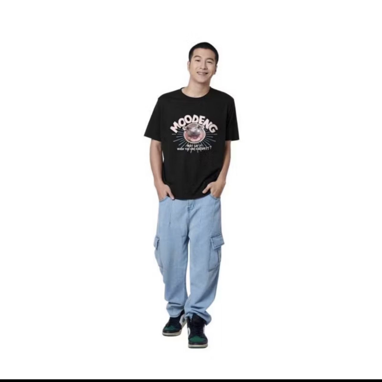 GQ MOODENG T-Shirt Size US XL / EU 56 / 4 - 3 Thumbnail