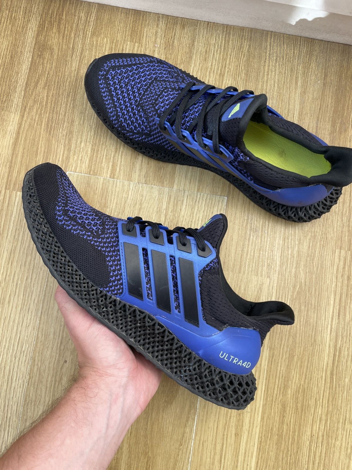 Adidas Adidas Ultra 4d Black Sonic Ink Size US 10.5 / EU 43-44 - 2 Thumbnail