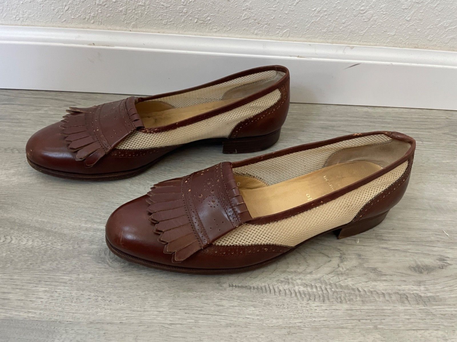 Polo Ralph Lauren 🔥 Polo Ralph Lauren® RARE 90s Benchmade Kiltie Mesh Loafer Size US 9.5 / EU 42-43 - 3 Thumbnail