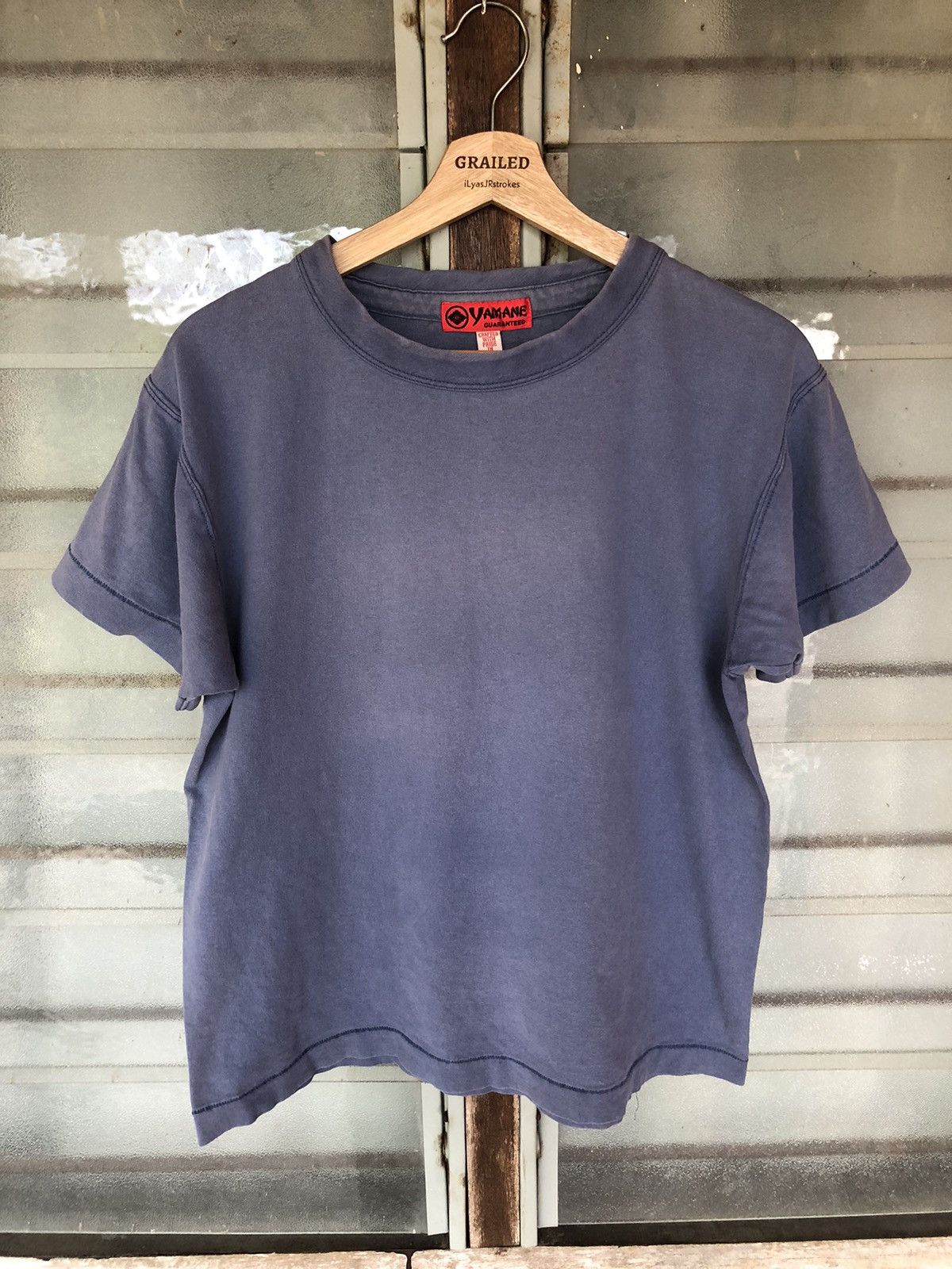 Evisu Vintage Yamane Evisu Plain Faded Shirt Tee Size US M / EU 48-50 / 2 - 1 Thumbnail