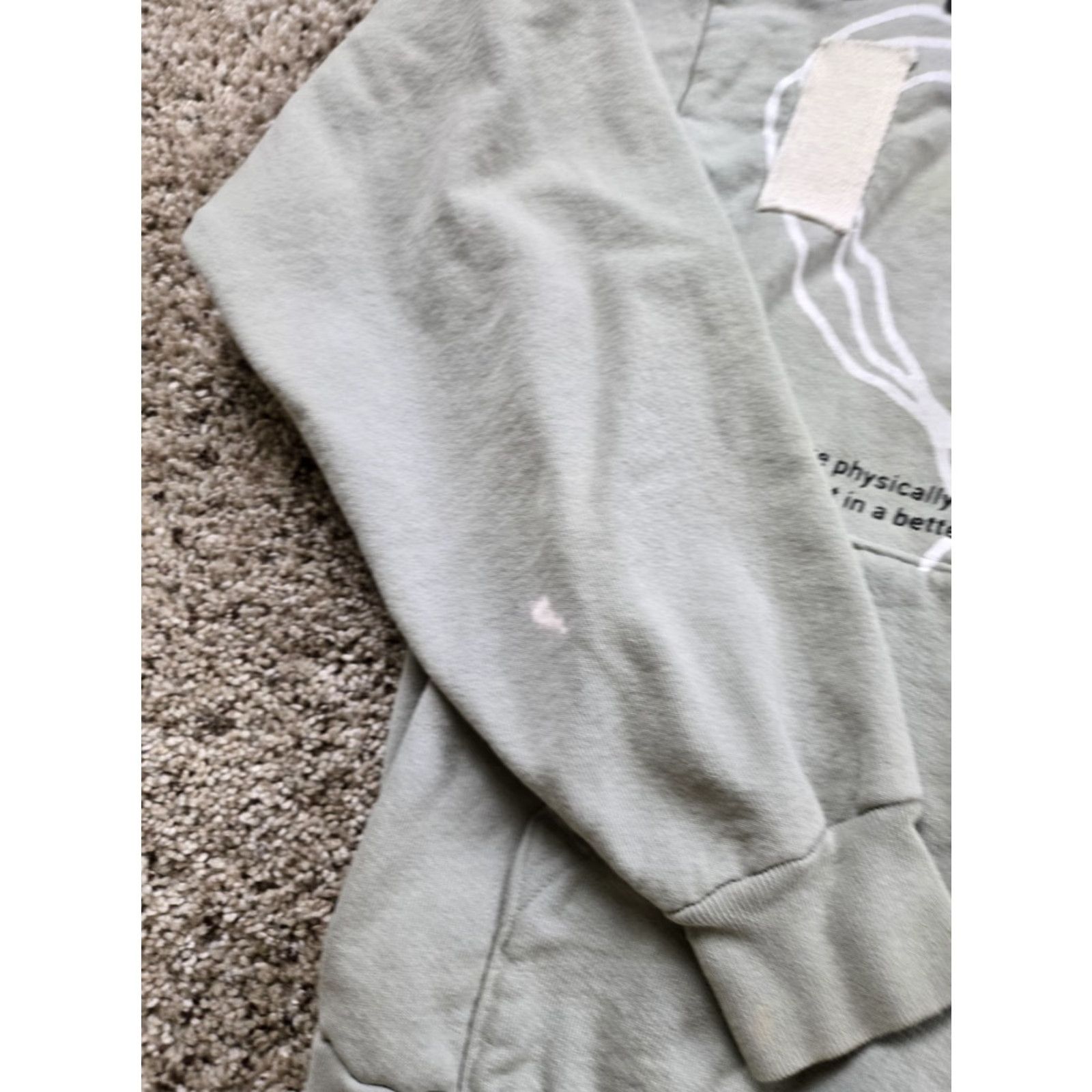 Vintage S'envoler Studios Hoodie Mens Small Gray Pocket Sweatshirt Pullover Heavyweight Size US S / EU 44-46 / 1 - 3 Thumbnail