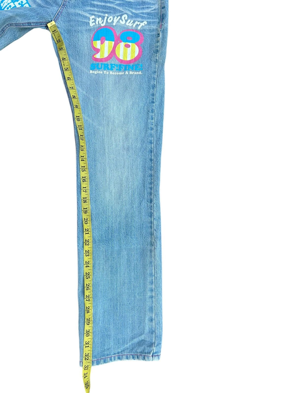 Kapital LOVE & SURF HIPPIES STYLE DENIM JEANS Size US 30 / EU 46 - 20 Thumbnail