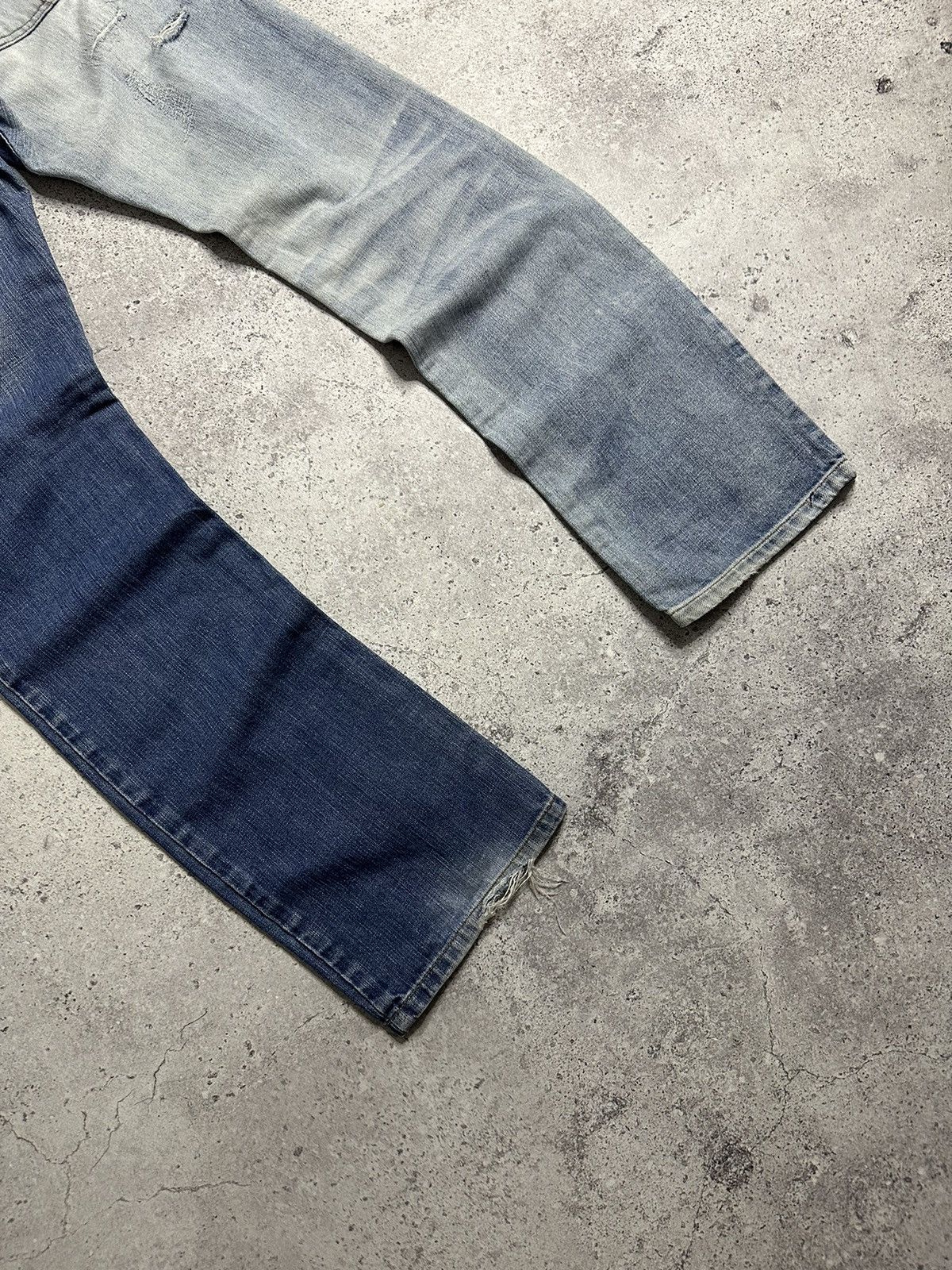 Dolce & Gabbana VTG Rare Y2K Dolce & Gabbana Two Color Distressed Pants Size US 30 / EU 46 - 4 Thumbnail
