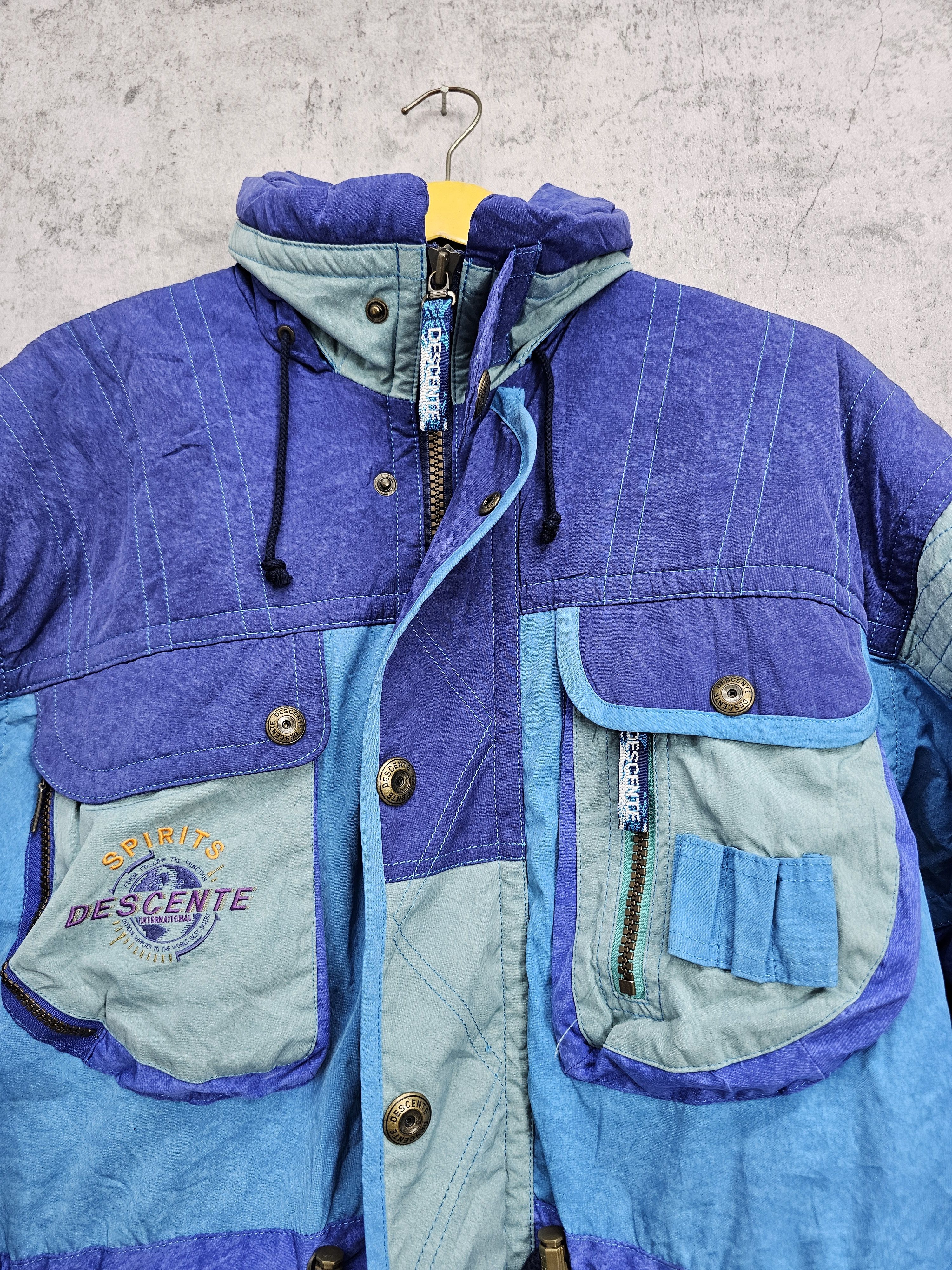 Descente Vintage DESCENTE Fleece Skiwear Ski Jacket J0021 Size US L / EU 52-54 / 3 - 9 Thumbnail