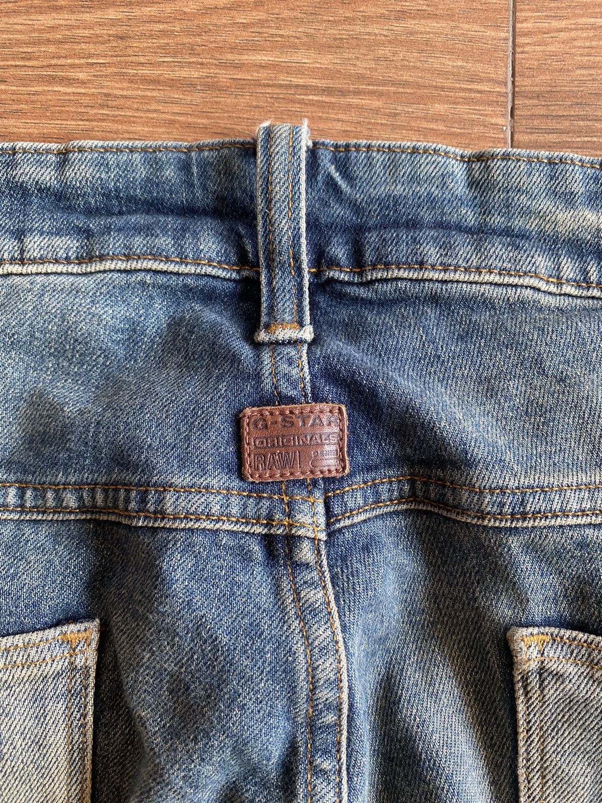 Issey Miyake Vintage issey miyake G Star Original Raw Bikers Denim pants Size US 36 / EU 52 - 15 Thumbnail