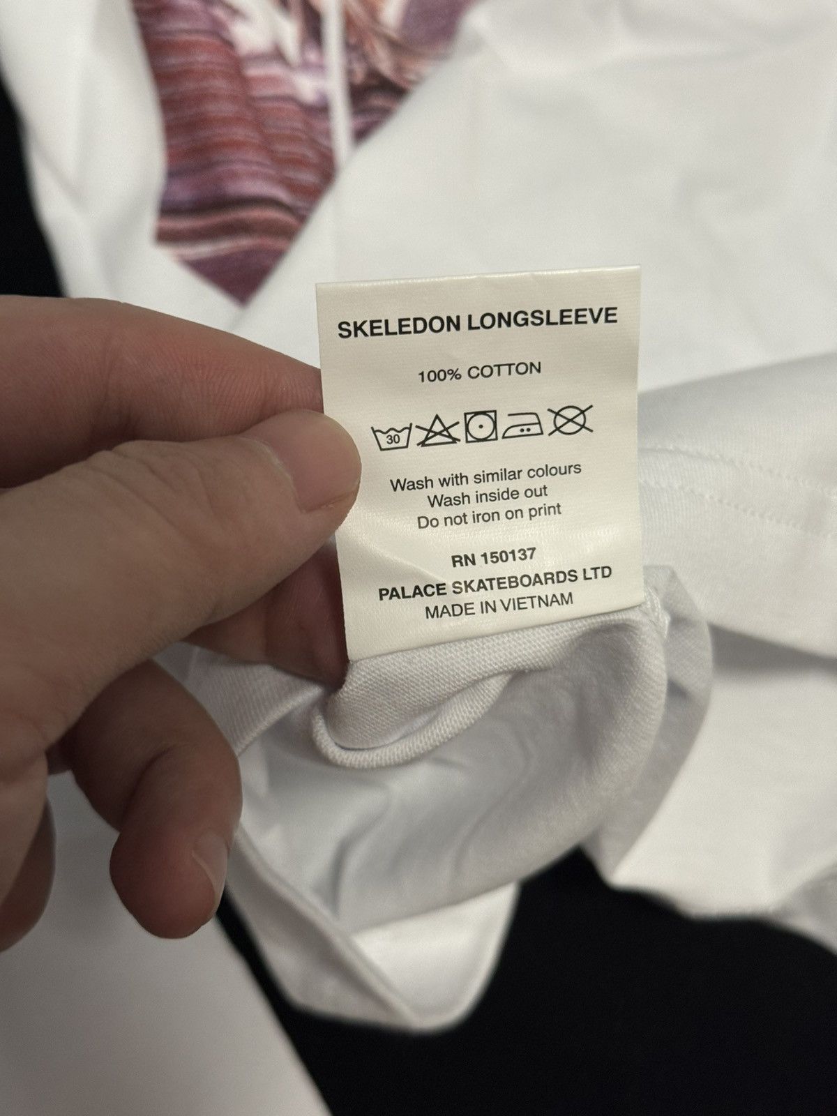 Palace Palace skeledon longsleeve tee T-shirt Size US S / EU 44-46 / 1 - 6 Thumbnail