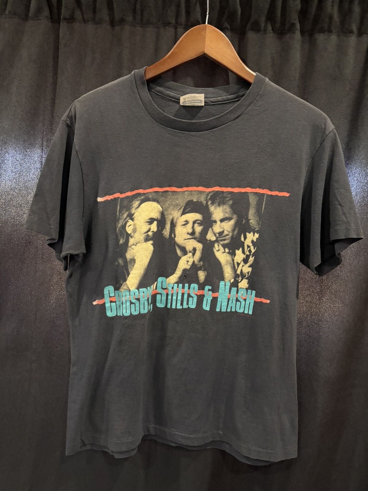 Vintage Shirt Crosby Stills And Nash T Shirt Csny Crosby Stills