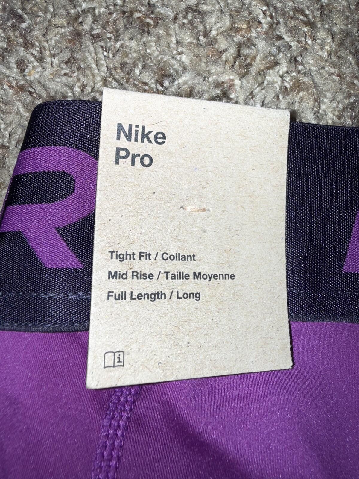 Pokemon Nike Pro Women’s Dri-FIT Graphic Mid-Rise Leggings Sample Size 28" / US 6 / IT 42 - 6 Thumbnail