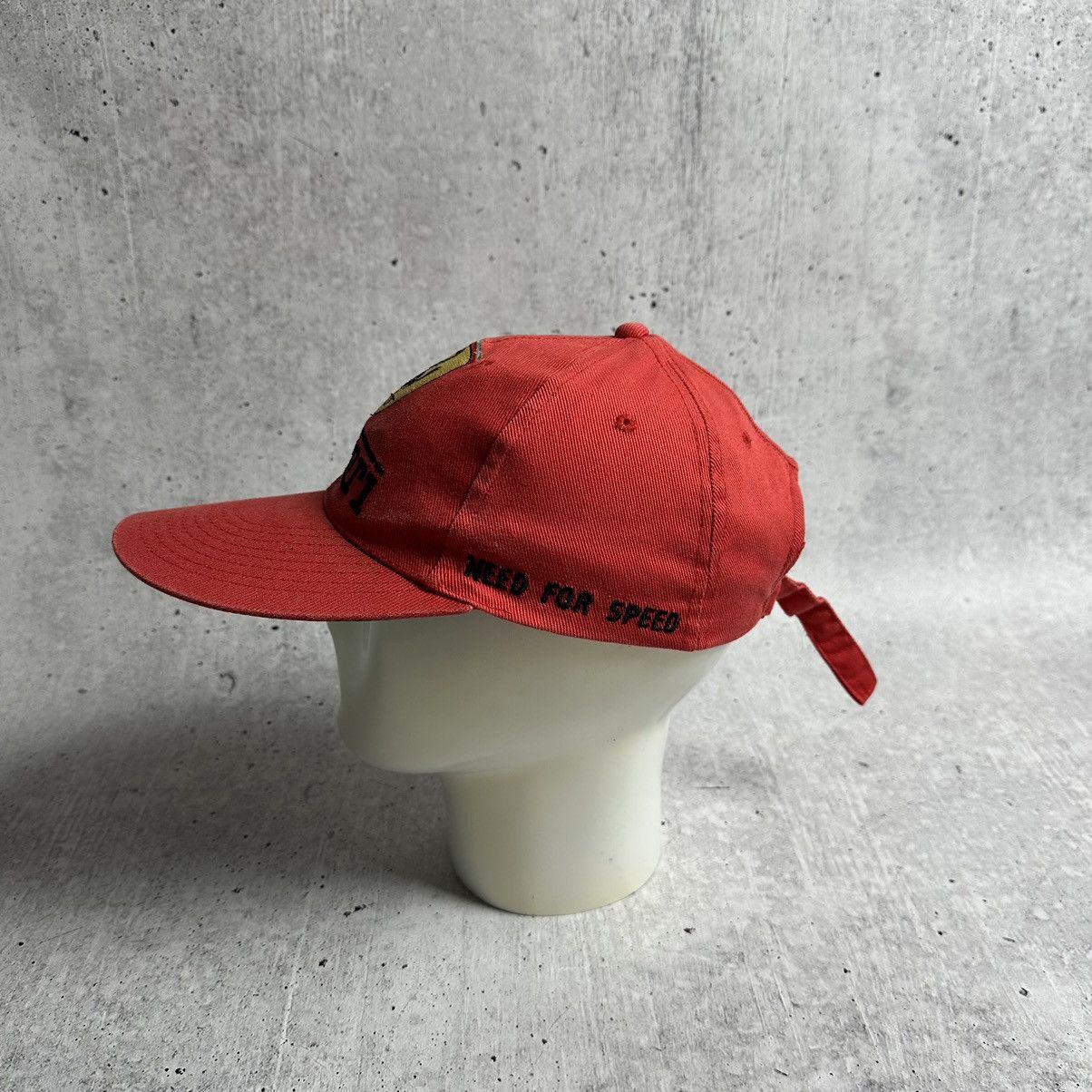 Ferrari × Vintage Ferrari F1 Need For Speed Racing Vintage Cap Size ONE SIZE - 3 Thumbnail