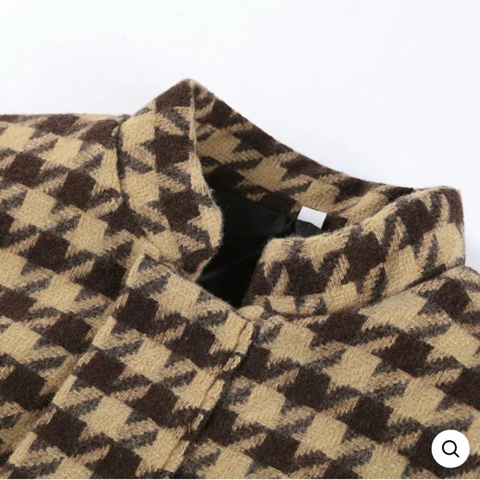 The Unbranded Brand New Chic Houndstooth Jacket and Shorts Set size S Size S / US 4 / IT 40 - 7 Thumbnail