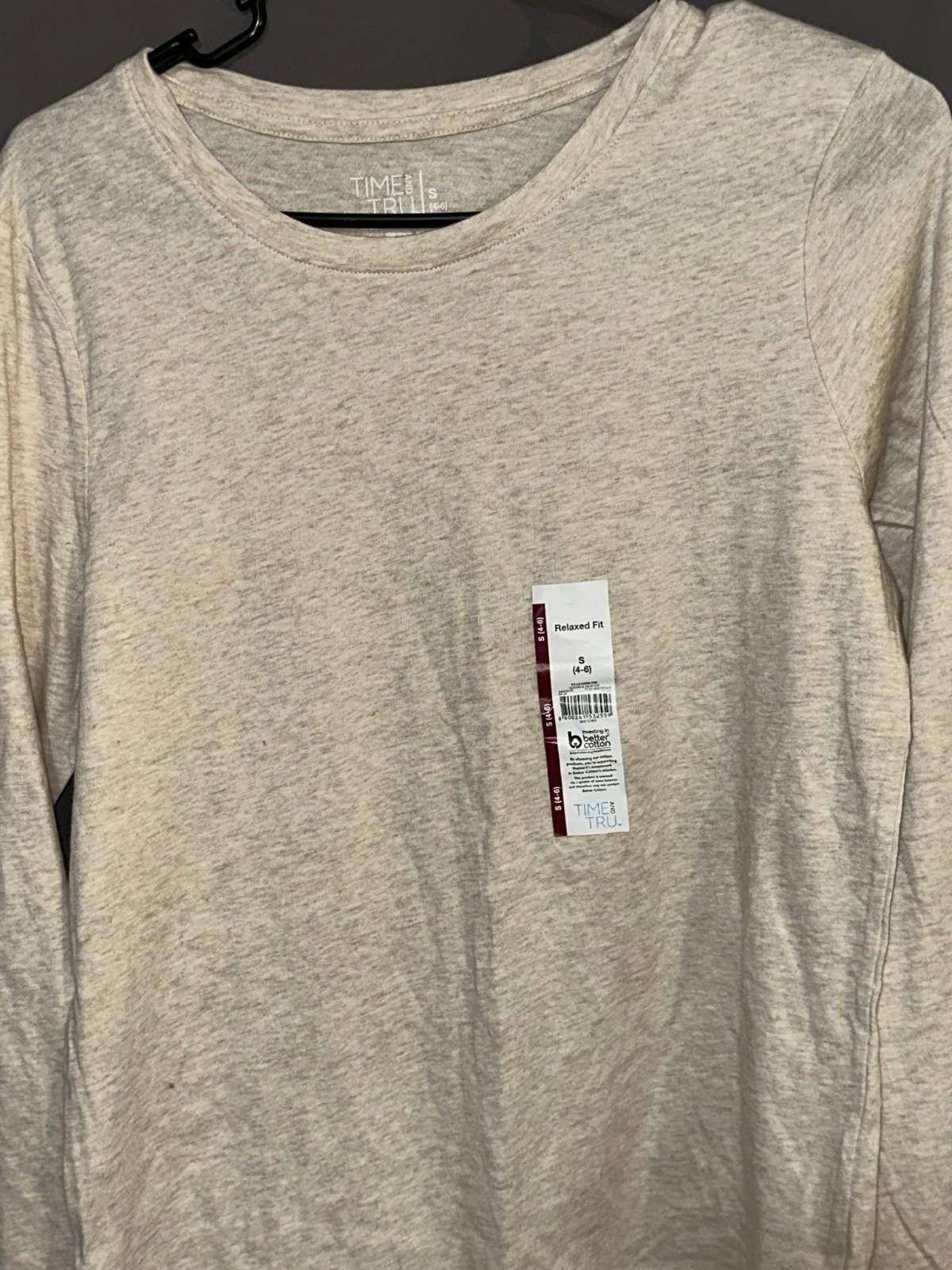 Designer Time and Tru-long-sleeve Relaxed Fit tee S Size S / US 4 / IT 40 - 2 Thumbnail