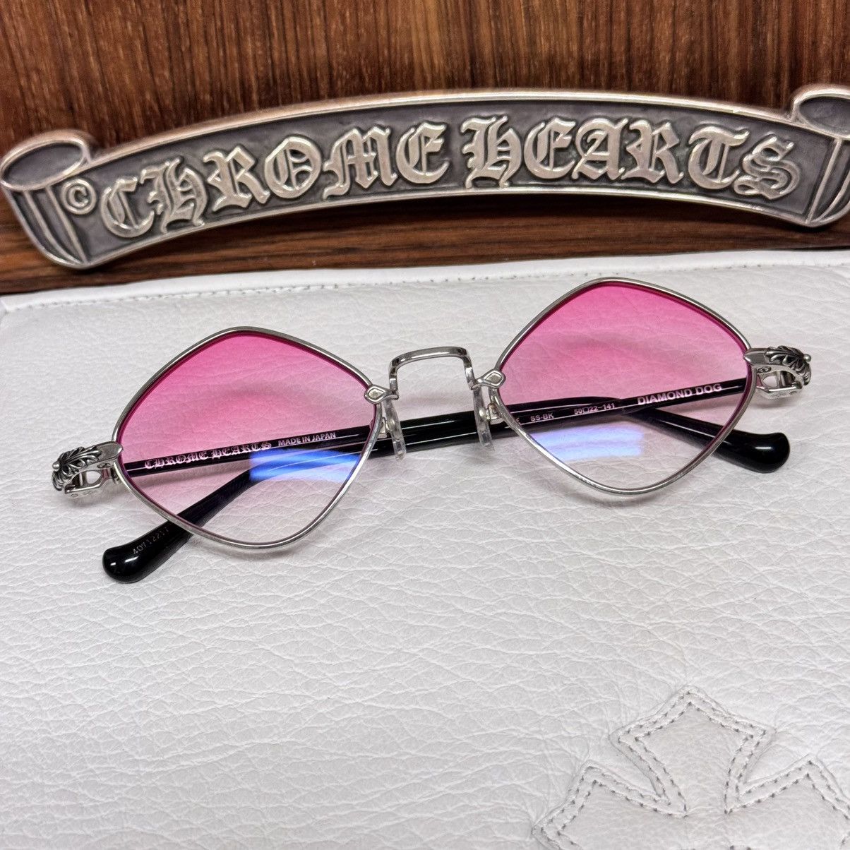 Chrome Hearts Chrome Hearts Diamond Dog 1/1 Sunglasses Size ONE SIZE - 1 Thumbnail