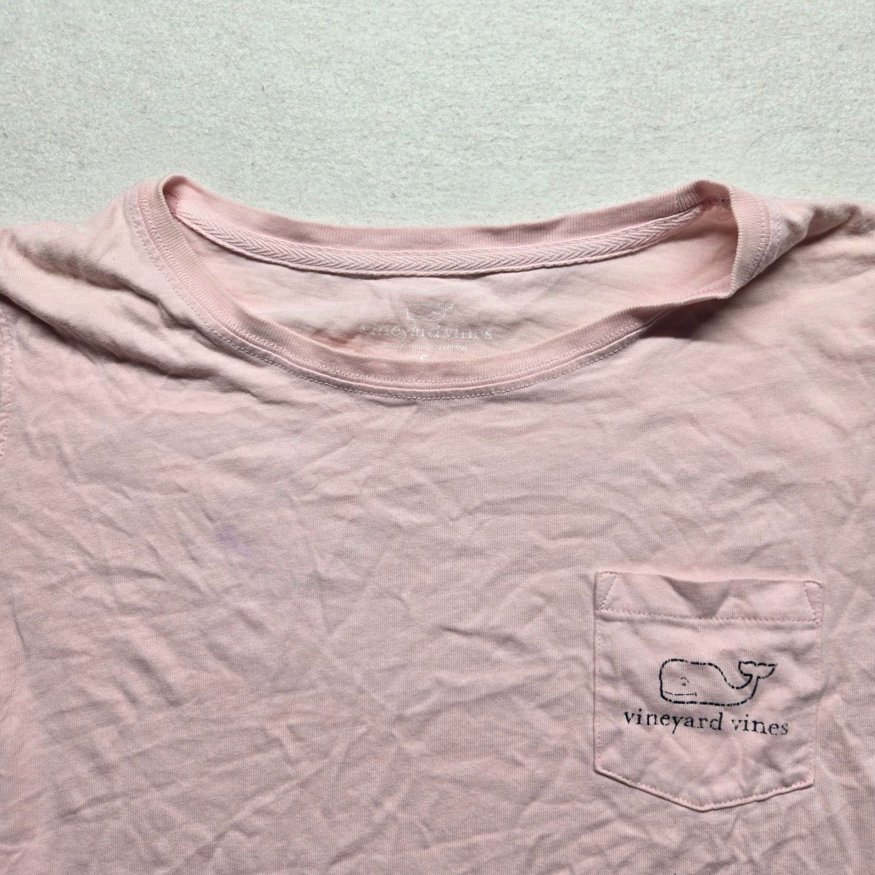 Vineyard Vines VINTAGE Vineyard Vines Pink Whale Long Sleeve T-Shirt Women Small Casual Cotton 2010s Size S / US 4 / IT 40 - 2 Thumbnail