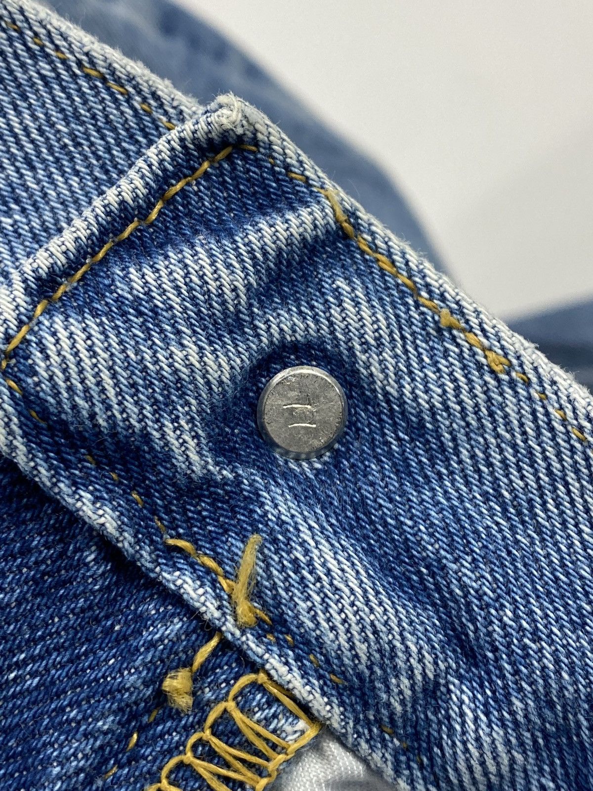 Lee 🔥LASTDROP🔥 Vintage 90s Lee Portland Blue Denim Jeans Pants Size US 34 / EU 50 - 15 Thumbnail