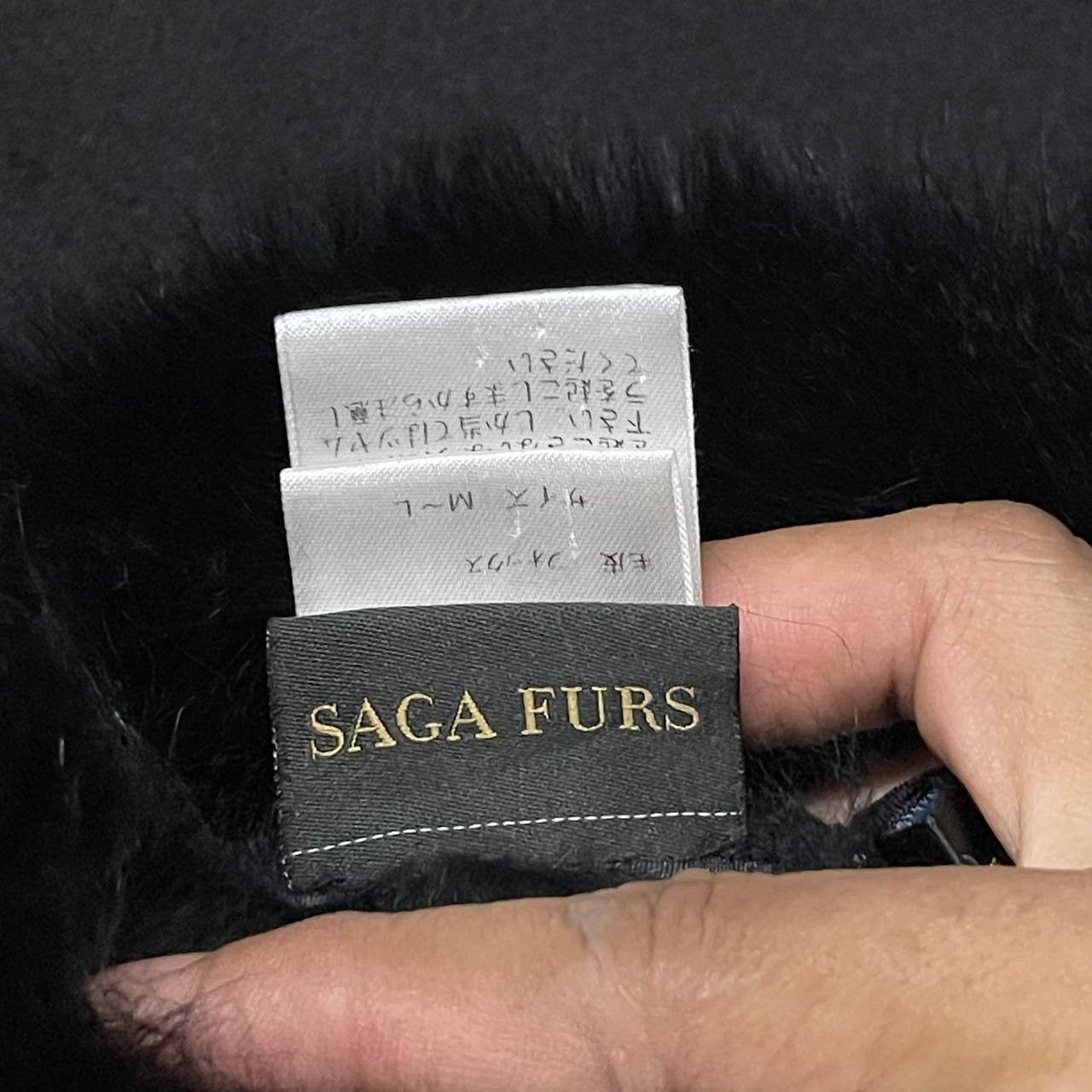 Sagafurs Vintage Saga Furs Fox Cloak 100% Cashmere Size US L / EU 52-54 / 3 - 8 Thumbnail