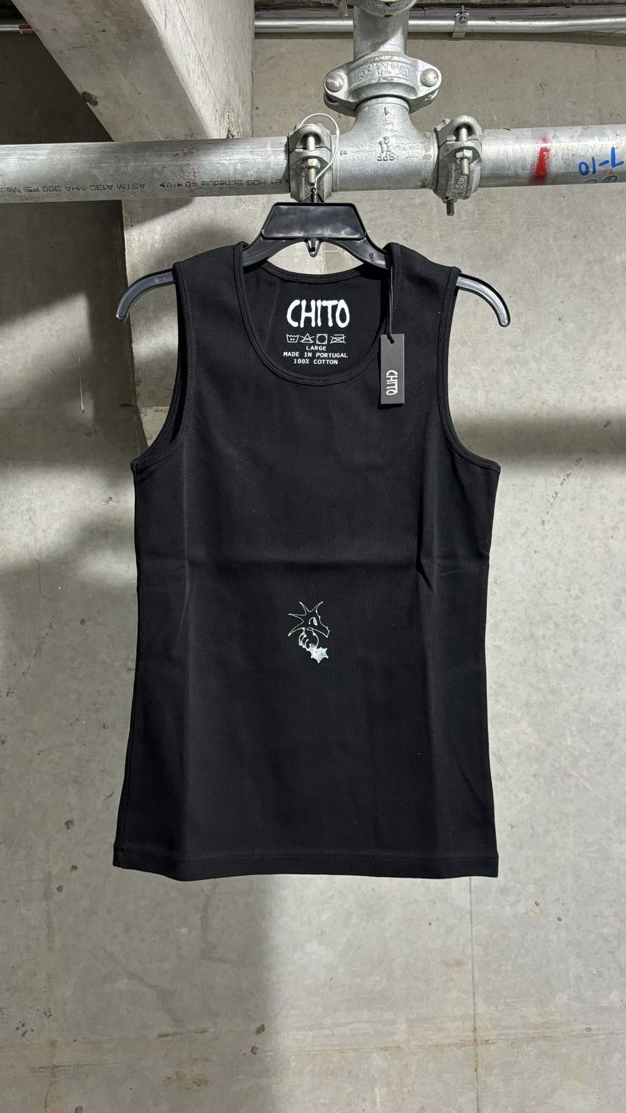 Chito Chito International Black Tank Top Size US L / EU 52-54 / 3 - 4 Thumbnail