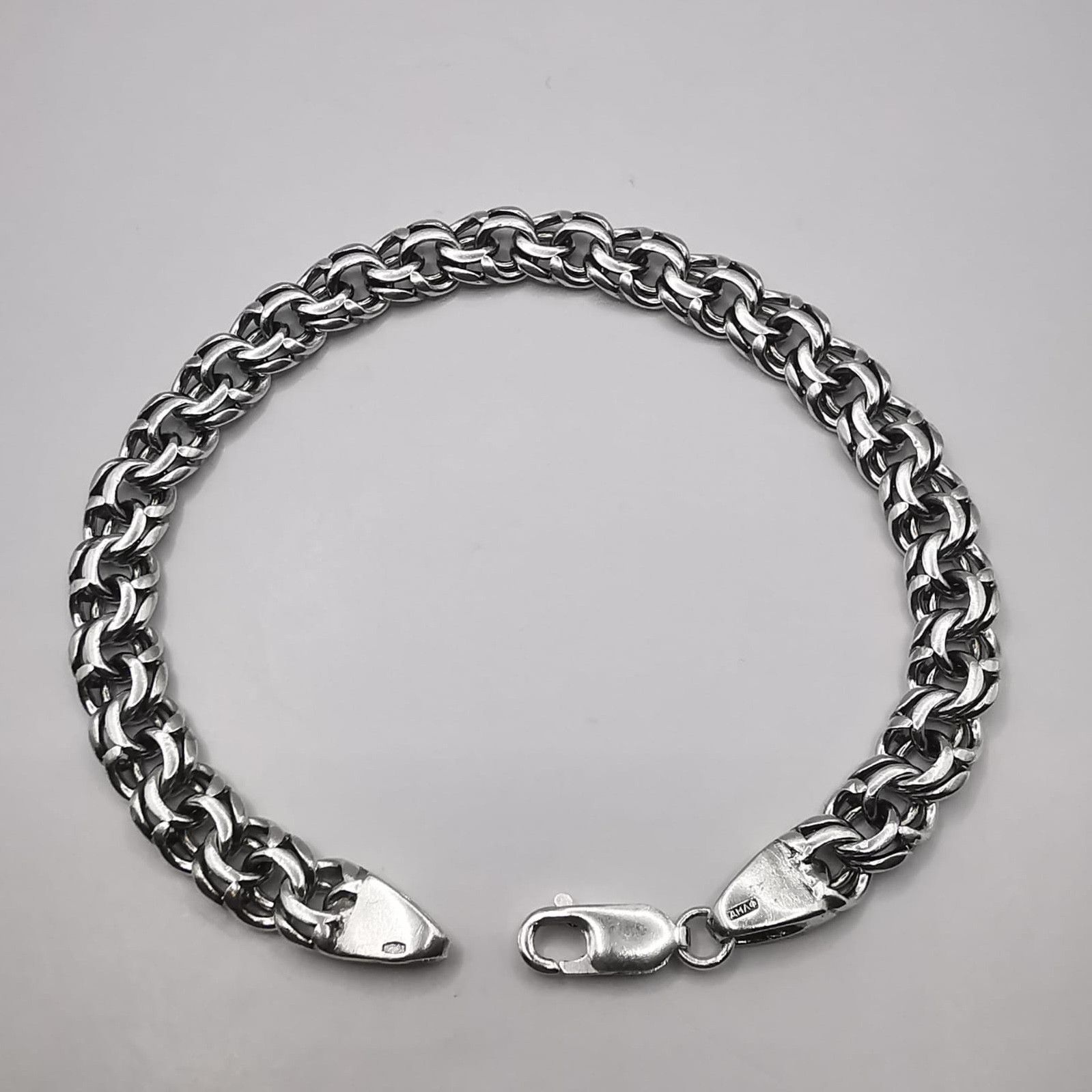Sterling Silver Vintage Bracelet Jewelry,925 Sterling Silver 20,77g Size ONE SIZE - 1 Thumbnail
