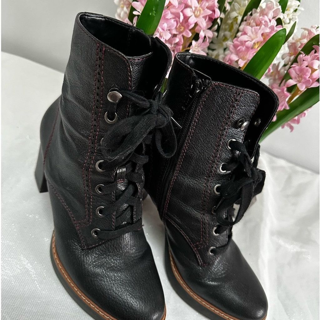 Naturalizer Naturalizer Callie Leather Bootie Size 37 Size US 7 / IT 37 - 5 Thumbnail