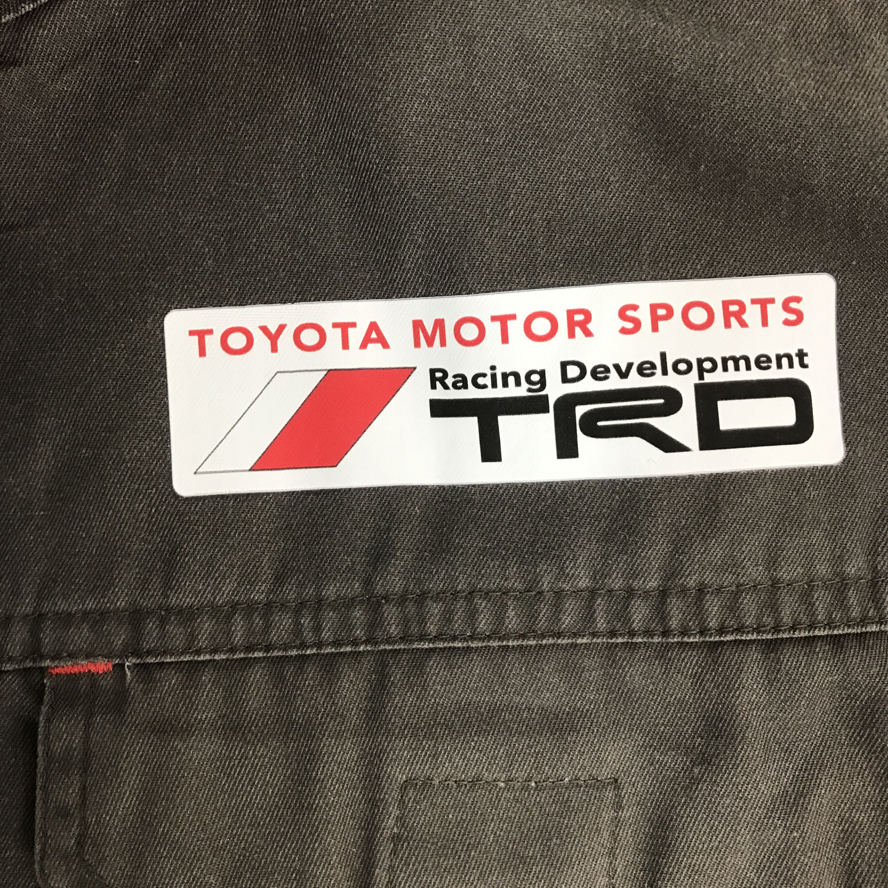 Japanese Brand Vtg Toyota Trd racing Motorsport coverall jacket Size US L / EU 52-54 / 3 - 12 Thumbnail